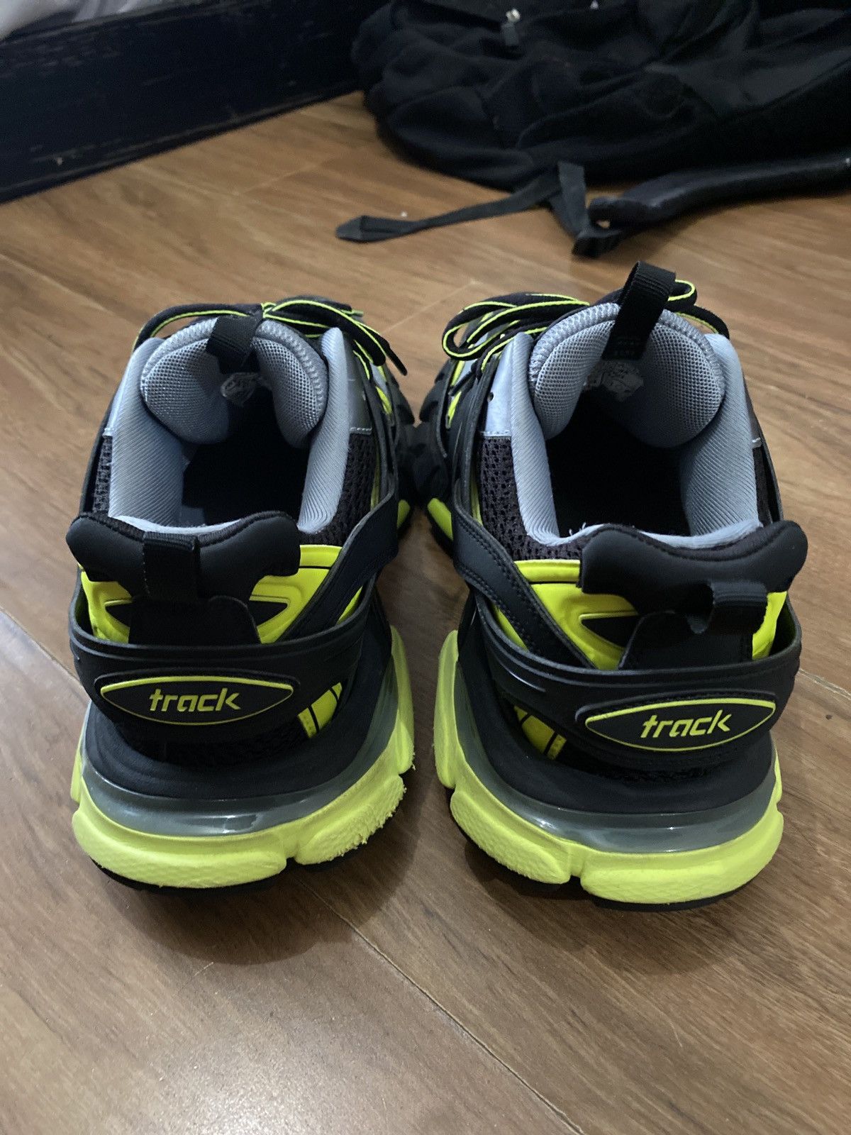 Balenciaga Balenciaga Track Sneaker Black Yellow Size US 10 / EU 43 - 4 Thumbnail