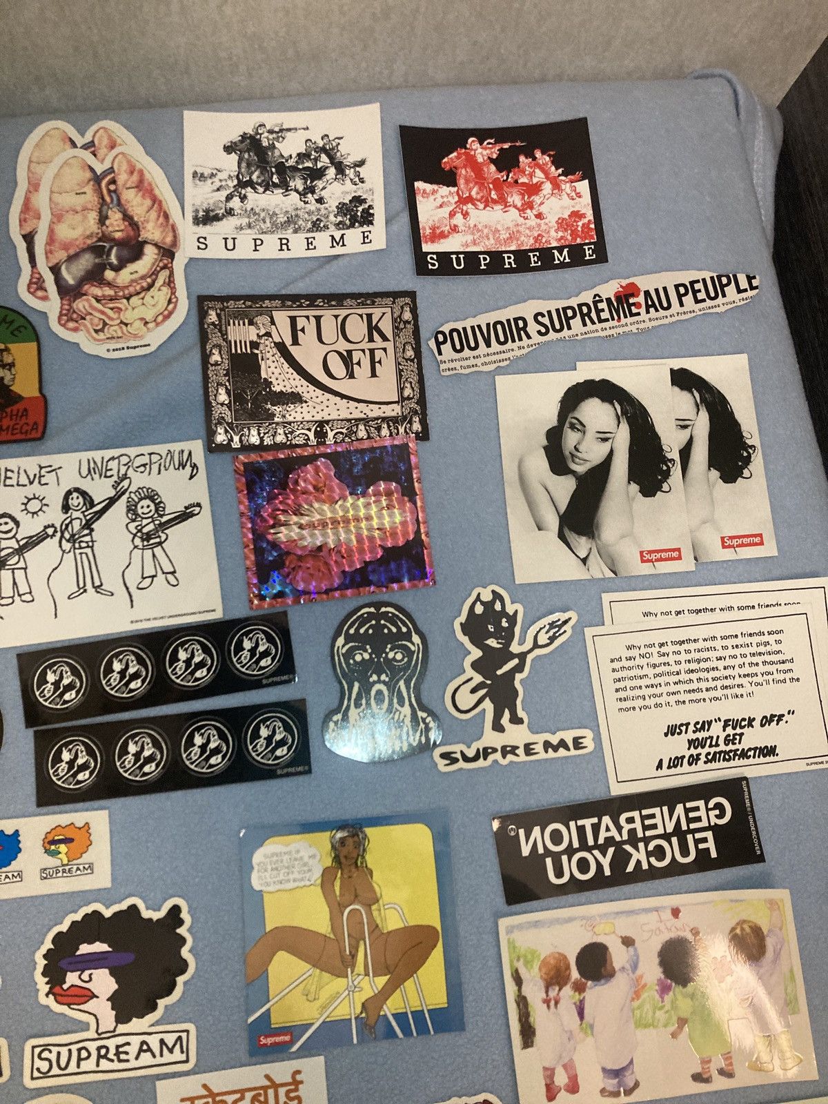 Band Tees × Supreme Supreme Sticker Lot 120+ Size ONE SIZE - 2 Thumbnail