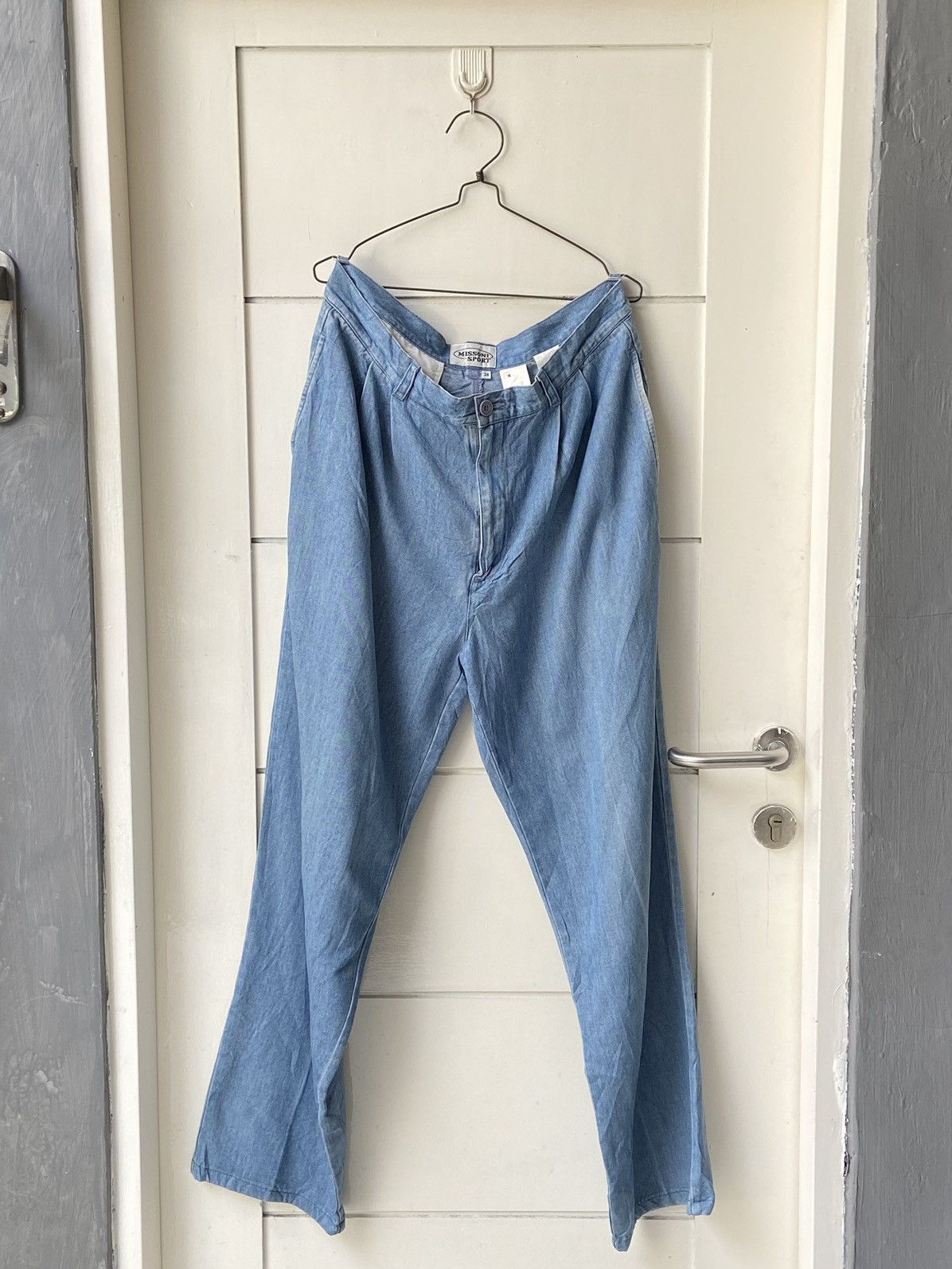 Missoni MISSONI SPORT Blue Pants Size US 32 / EU 48 - 11 Thumbnail