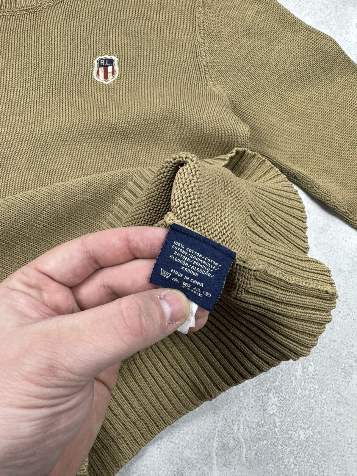 Polo Ralph Lauren Vintage Polo Jeans Company Ralph Lauren Cotton Knit Sweater Size US S / EU 44-46 / 1 - 9 Thumbnail