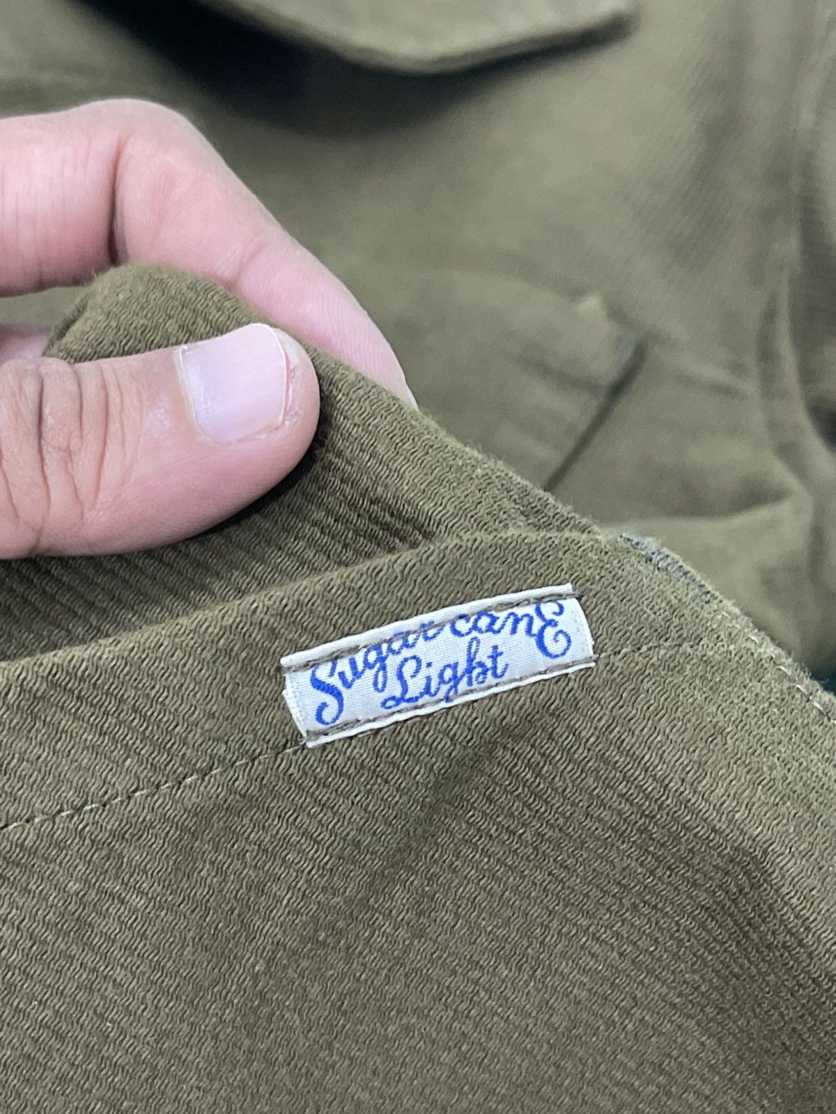 Mister Freedom × Sugar Cane Smith Jacket Sugar Cane Gabardine Thick Workwear 7🟩2 Size US S / EU 44-46 / 1 - 12 Thumbnail