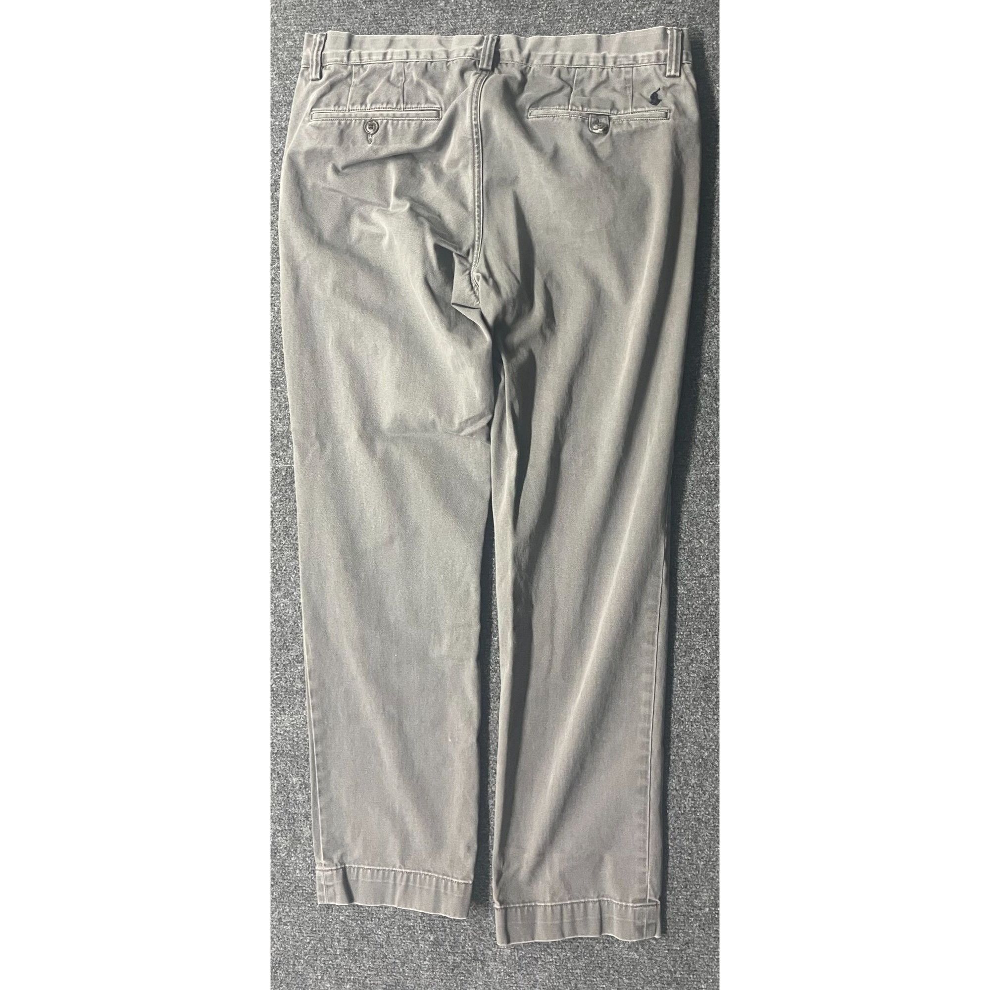 Polo Ralph Lauren ralph lauren polo pants size 32x30 gray slim fit casual slac Size US 32 / EU 48 - 6 Thumbnail