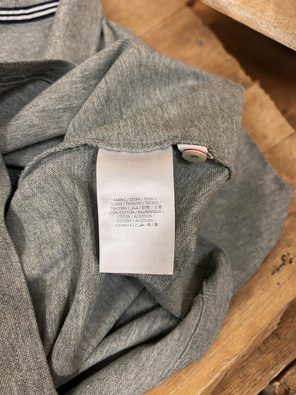 Gant GANT grey polo shirt size L Size L / US 10 / IT 46 - 6 Thumbnail