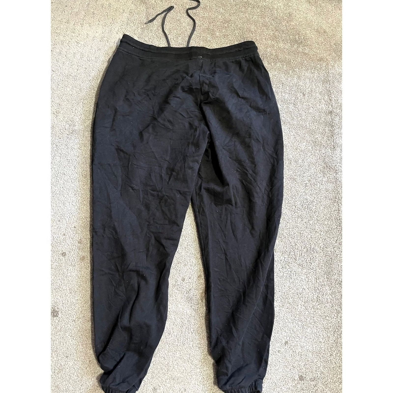 Eddie Bauer Eddie Bauer Women's Sweatpants Size Medium Black Joggers Lounge Pants Pants Relaxed Fit Tapered Casual Activewear Pockets Adjustable Waist Size 32" / US 10 / IT 46 - 3 Thumbnail