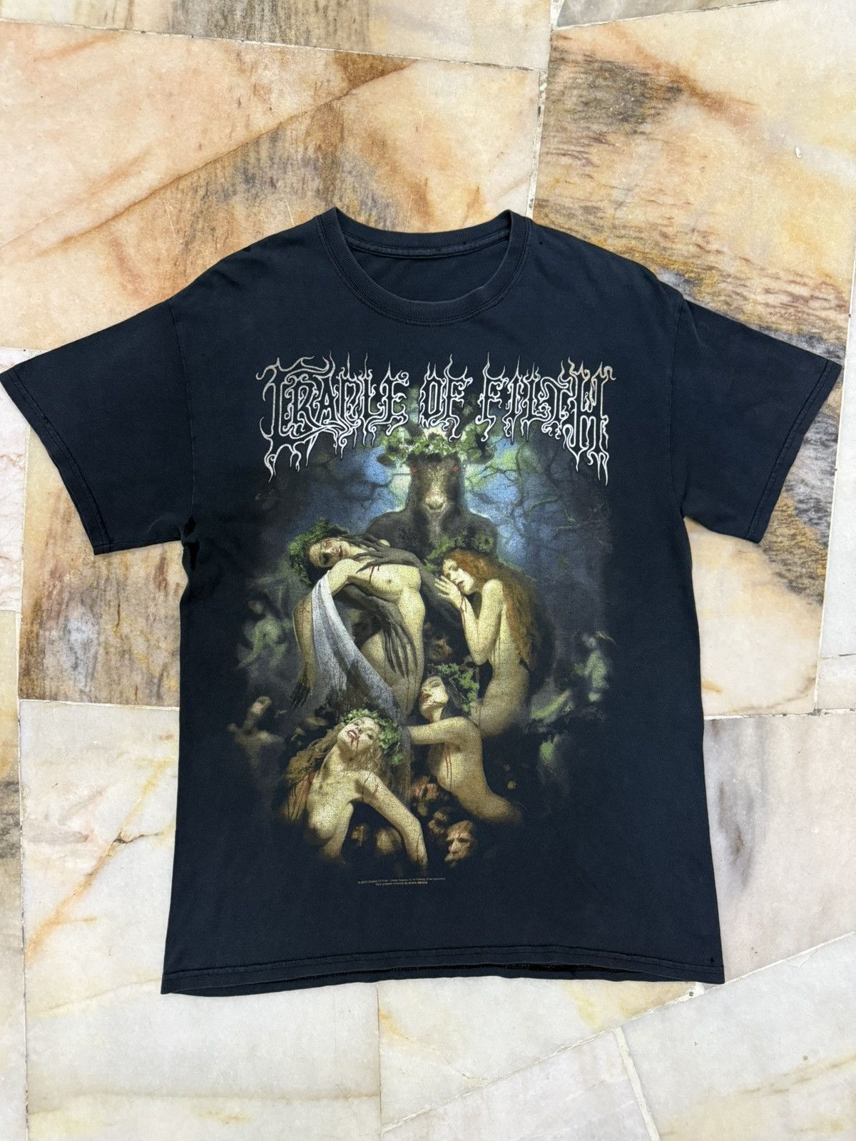 Band Tees × Marilyn Manson × Vintage Cradle Of Filth TOURture 2016 copyright 2015 Size US M / EU 48-50 / 2 - 1 Thumbnail