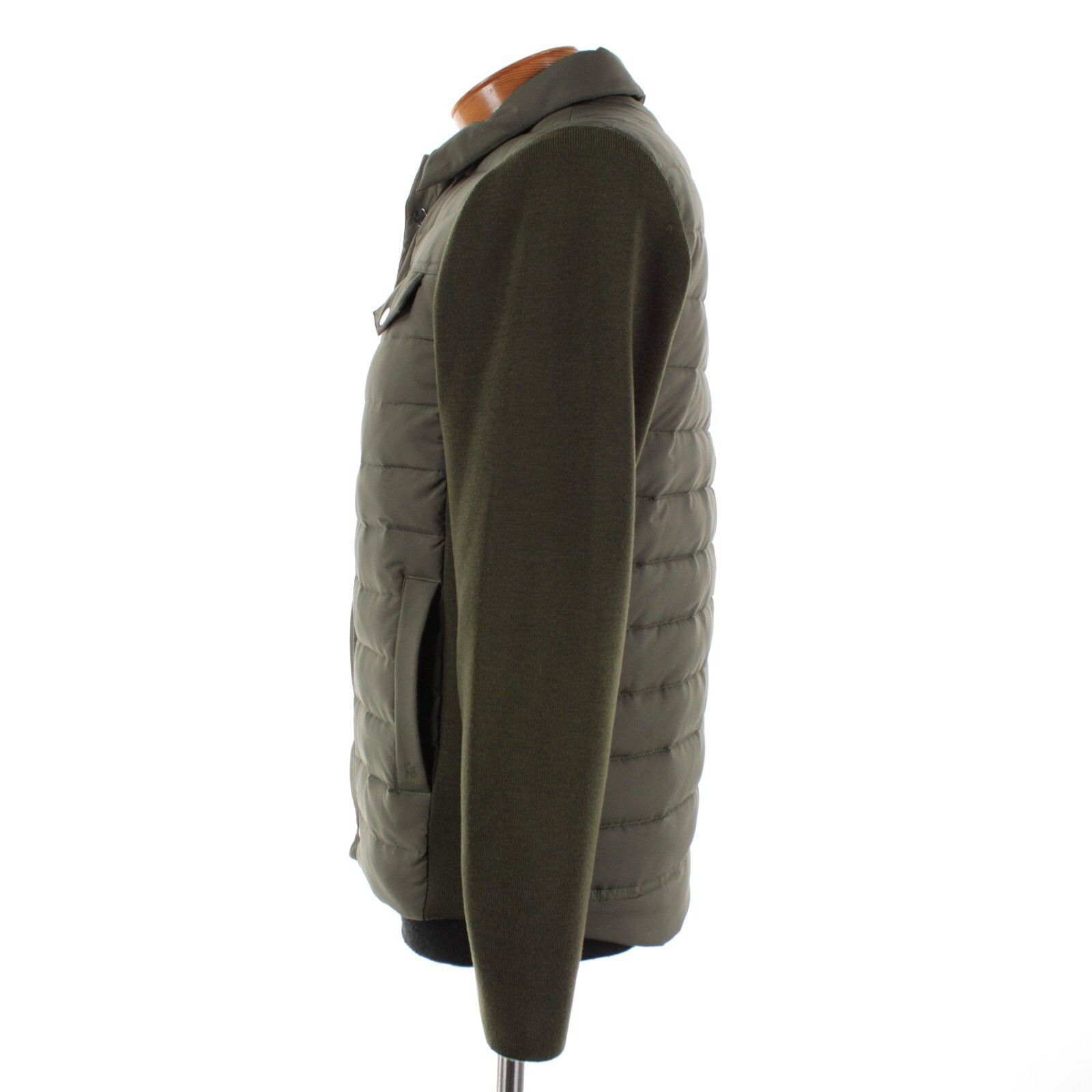 Luciano Barbera Luciano Barbera Jacket Size M US In Green Polyester & Wool Size US M / EU 48-50 / 2 - 5 Thumbnail