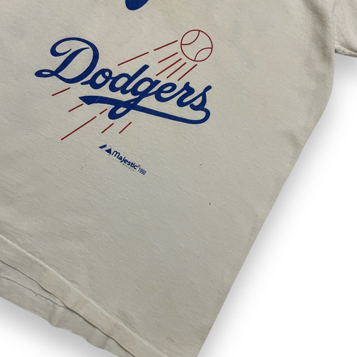 MLB Vintage 1990 Majestic LA Los Angeles Dodgers Team Size US M / EU 48-50 / 2 - 4 Thumbnail