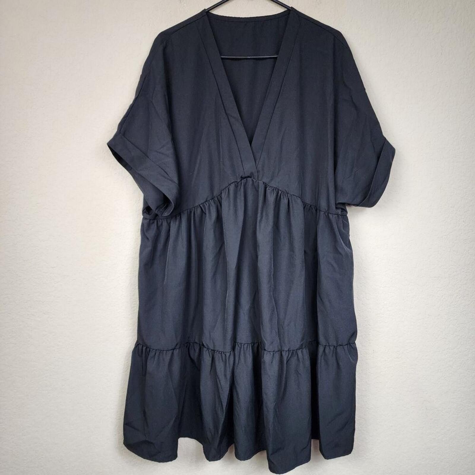 Other 3XL Black Tiered Dress Size 3XL / US 20-22 - 1 Thumbnail