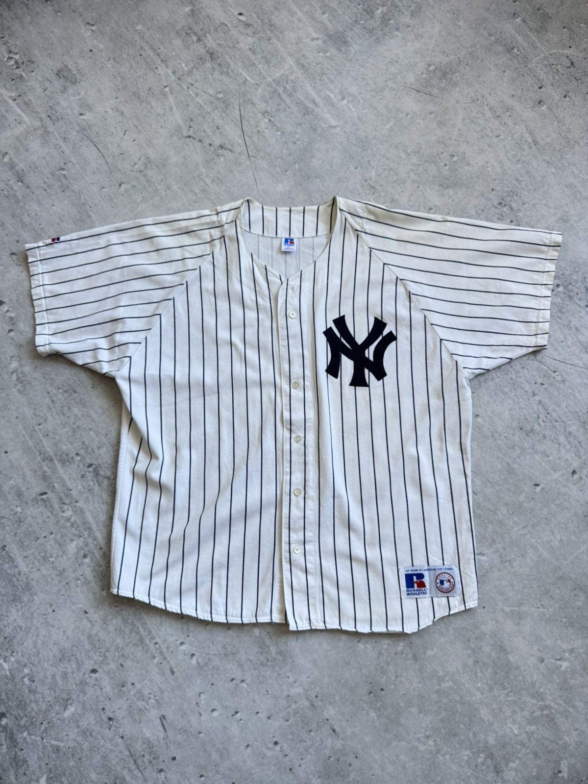 New York Yankees Vintage Yankees cotton jersey Xl Size US XL / EU 56 / 4 - 2 Thumbnail
