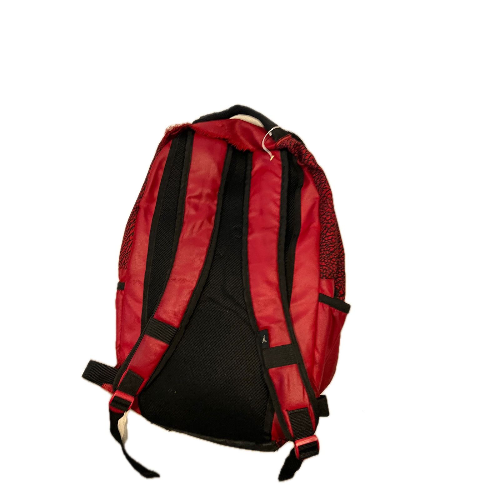 Nike Nike Air Jordan Fluid Backpack Gym Bag Laptop Red Black Size ONE SIZE - 2 Thumbnail