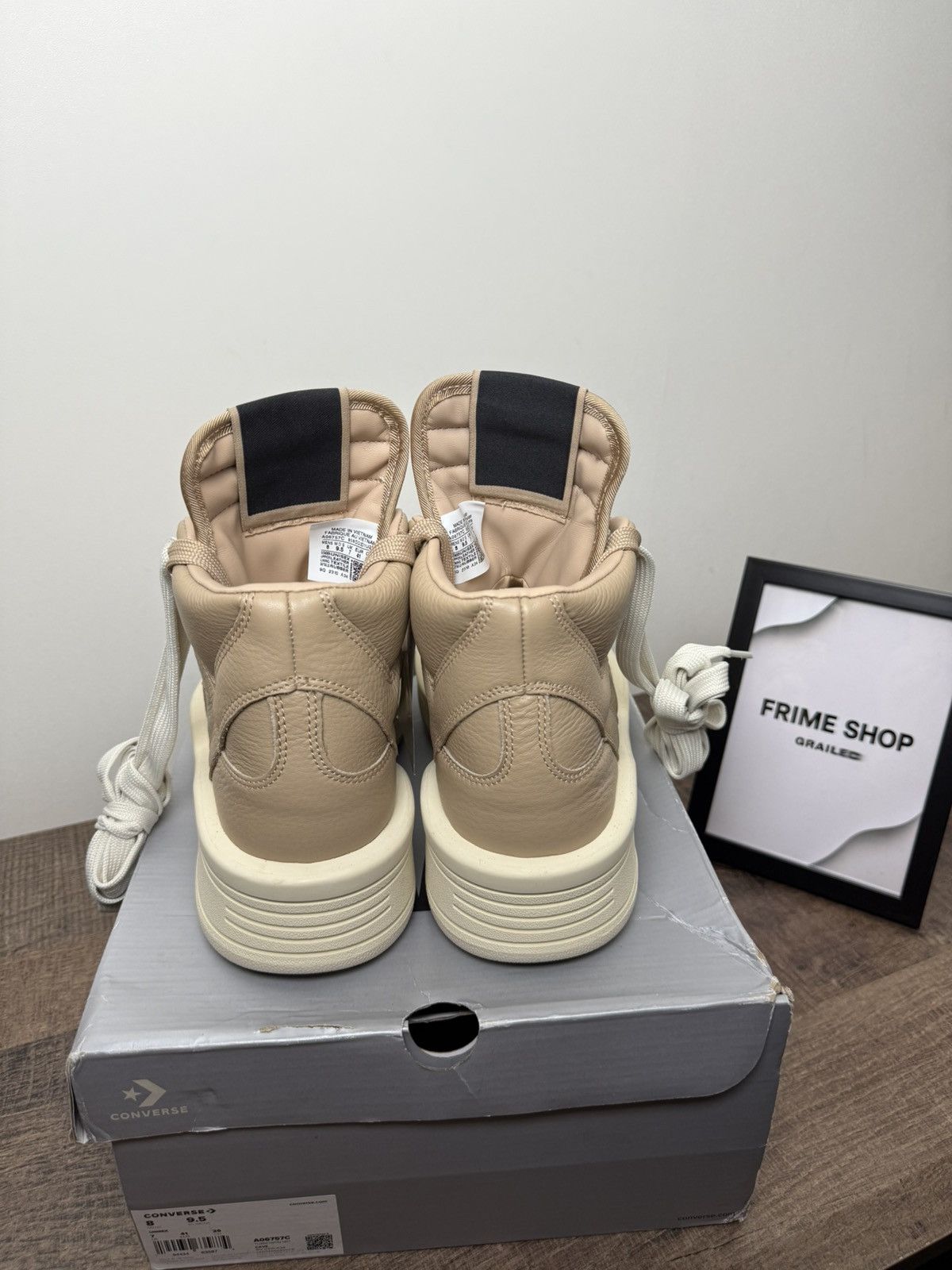 Converse × Rick Owens Drkshdw Rick Owens x Converse Turbowpn Sneakers Size US 8 / EU 41 - 4 Thumbnail