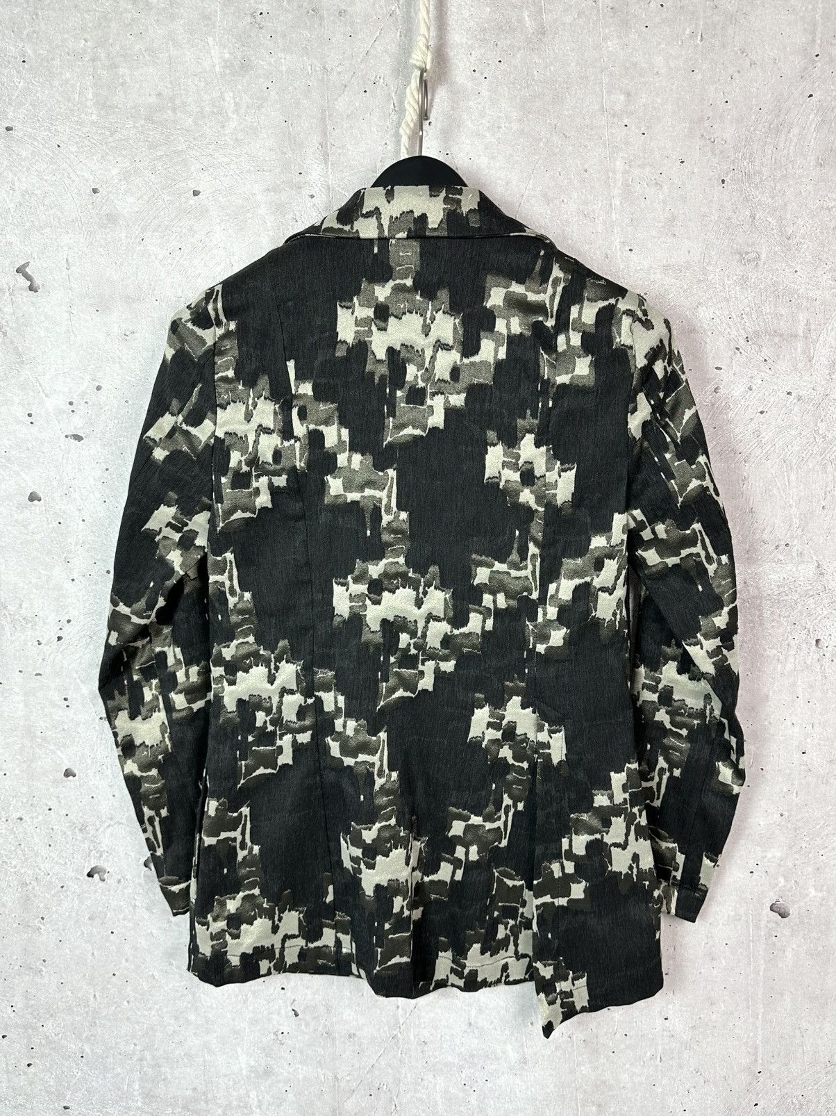 Sarah Pacini × Vintage Vintage Sarah Pacini Made in Italy Camo Style Blazer Size S / US 4 / IT 40 - 6 Thumbnail