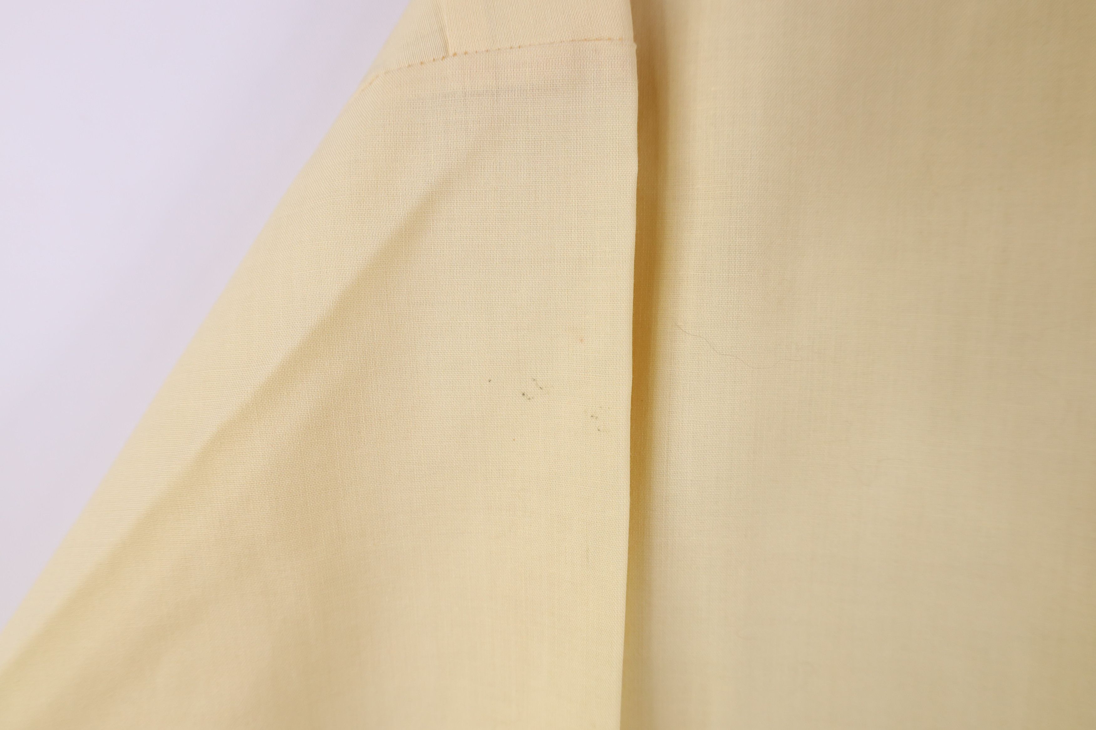 Vintage Vintage 70s Streetwear Collared Button Shirt Yellow Size US M / EU 48-50 / 2 - 8 Thumbnail