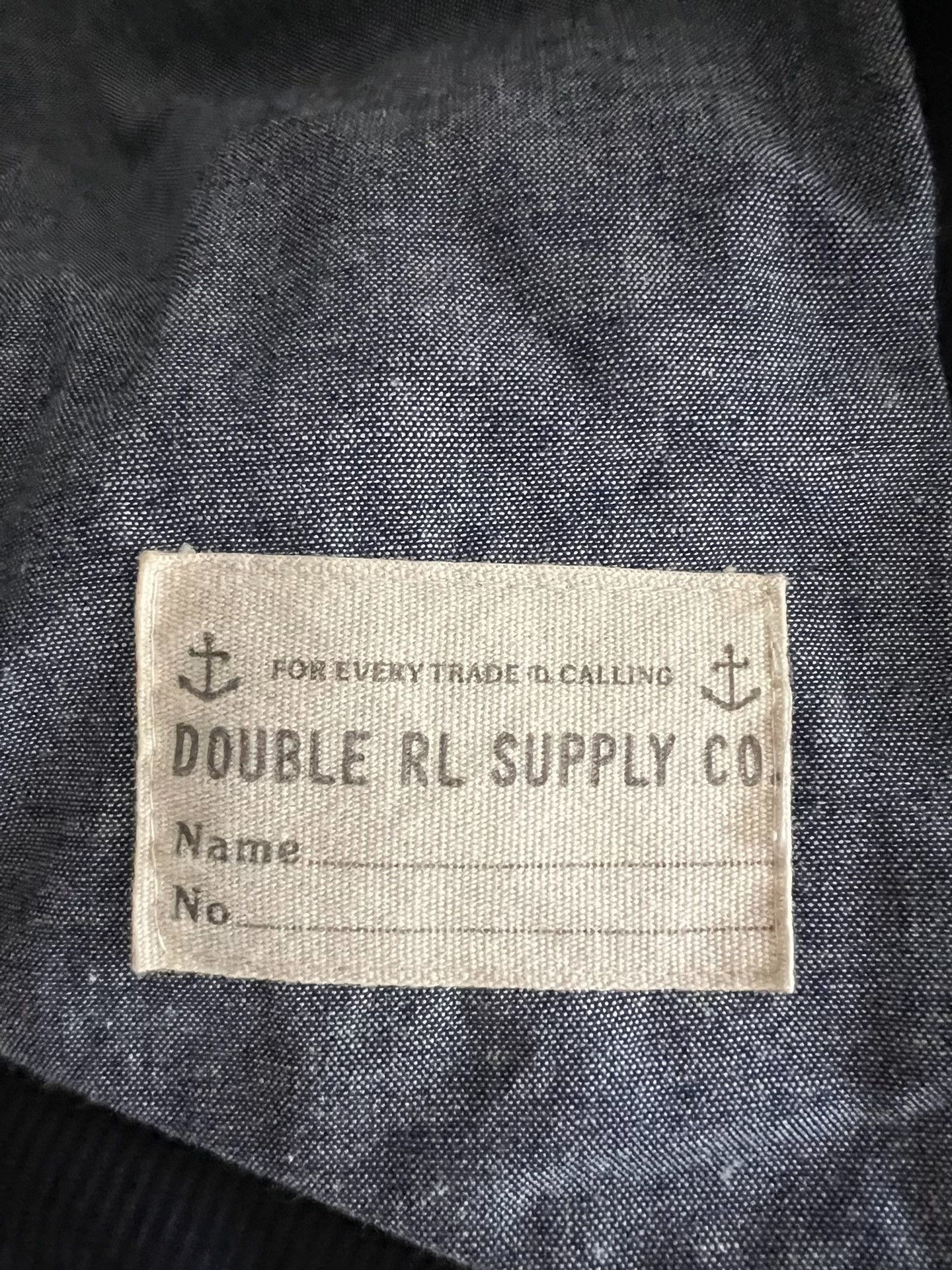 RRL Ralph Lauren RRL Indigo Dyed Wool Down Vest Size US M / EU 48-50 / 2 - 6 Thumbnail