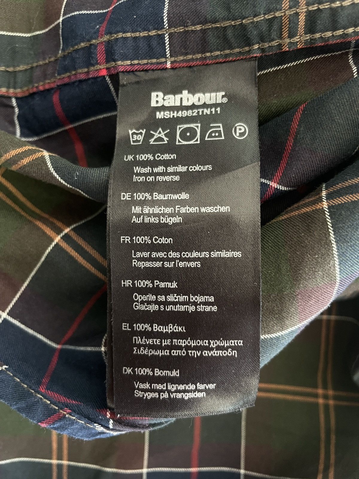 Barbour Barbour checked oversize shirt/ XL /heritage vintage luxury Size US XL / EU 56 / 4 - 10 Thumbnail