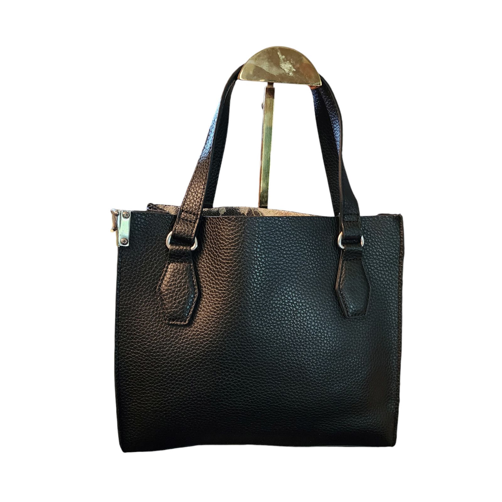 Steve Madden Steve Madden black faux leather satchel crossbody Size ONE SIZE - 2 Thumbnail