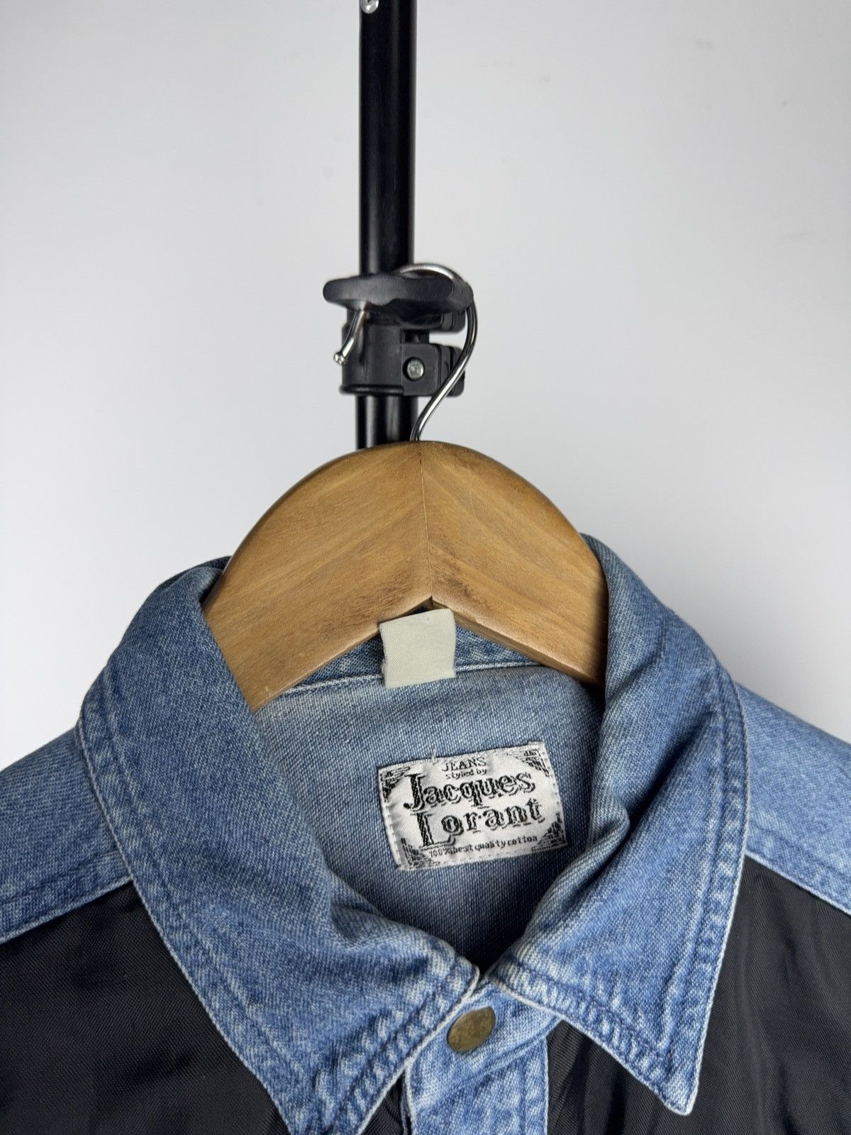 Vintage 90s Vintage Jacques Lorant Denim Cowboy Western Chain Shirt Size US XL / EU 56 / 4 - 7 Thumbnail