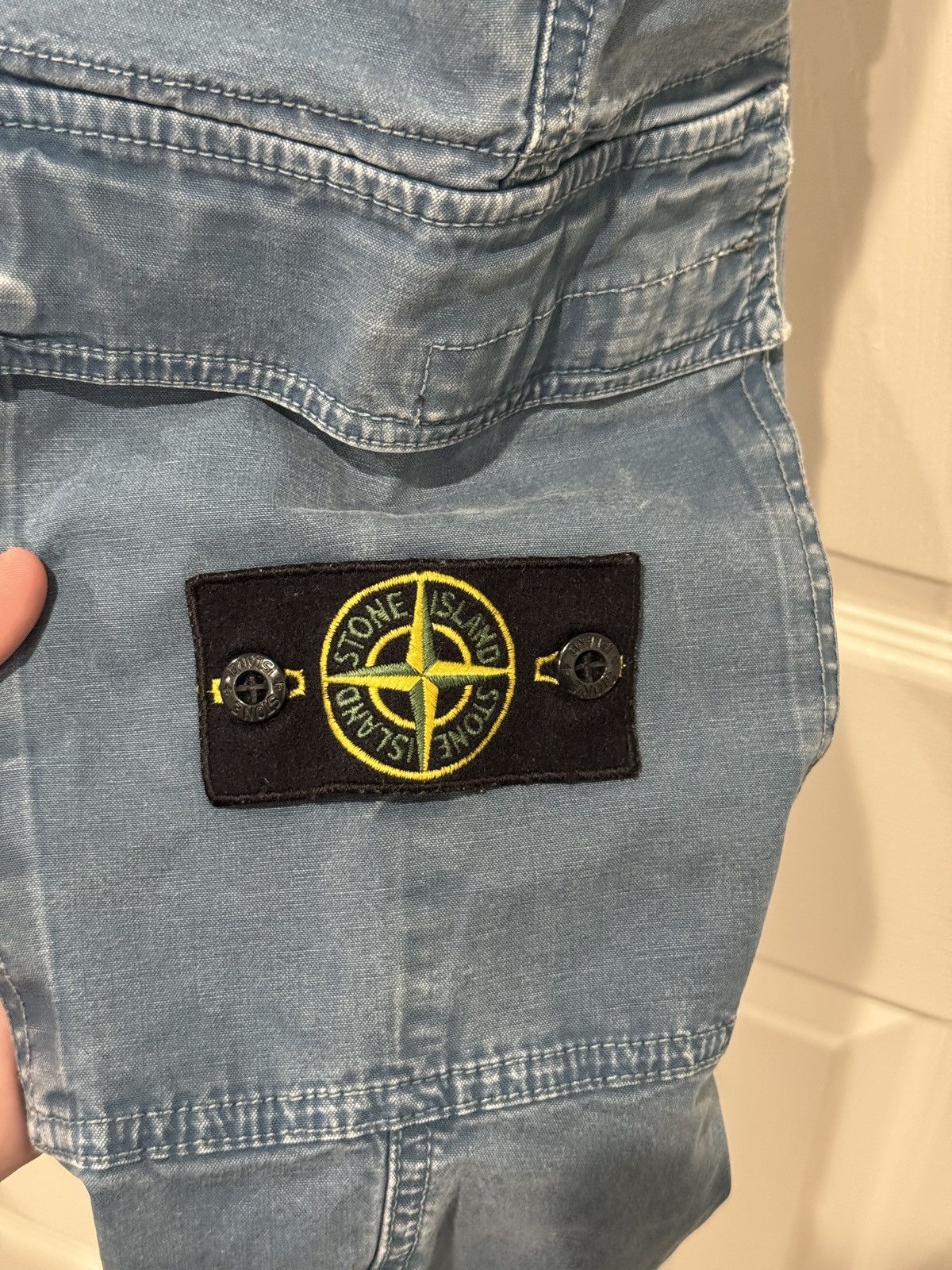 Stone Island Stone Island Blue Cargo Pants Size 30 Type SL (fits 29-31) Size US 30 / EU 46 - 5 Thumbnail