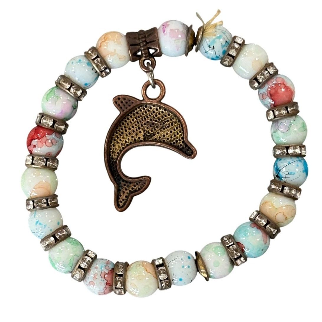 Other Stretch Bracelet With Dolphin Charm Size ONE SIZE - 2 Thumbnail
