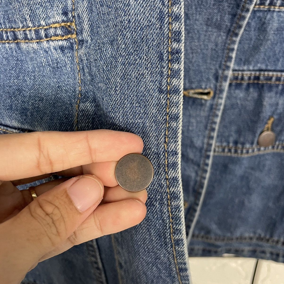 Lemaire × Uniqlo Uniqlo U Lemaire Denim Jacket Size US M / EU 48-50 / 2 - 14 Thumbnail