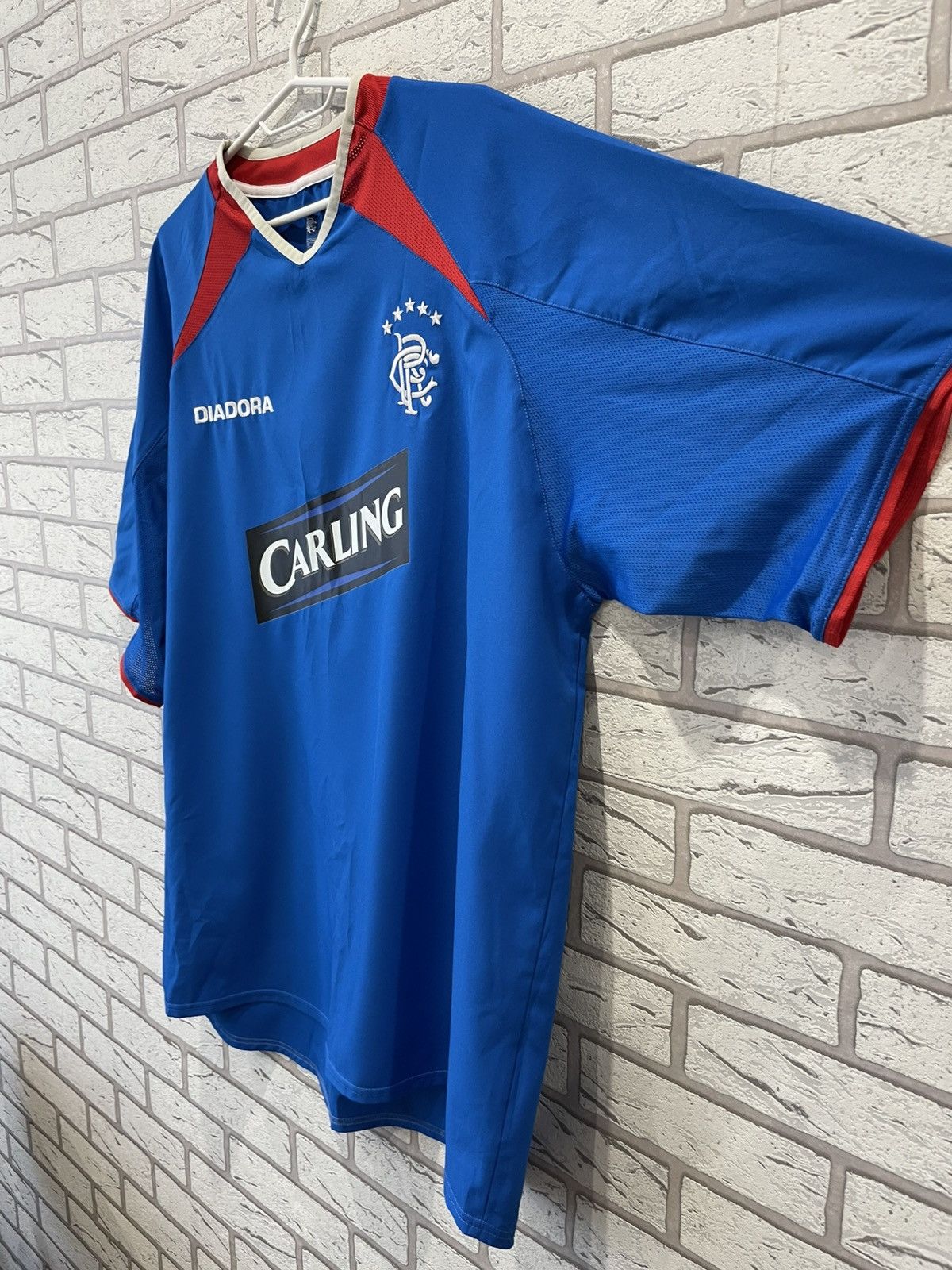 Vintage Rangers 2003-2005 Football Shirt Home Jersey Diadora Size XL Size US XL / EU 56 / 4 - 11 Thumbnail