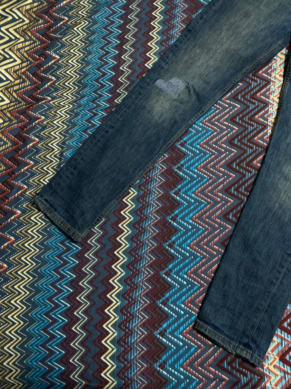Levi's × Vintage Vintage Jeans Faded Distressed Japanese Y2K Straight Size US 31 - 15 Thumbnail