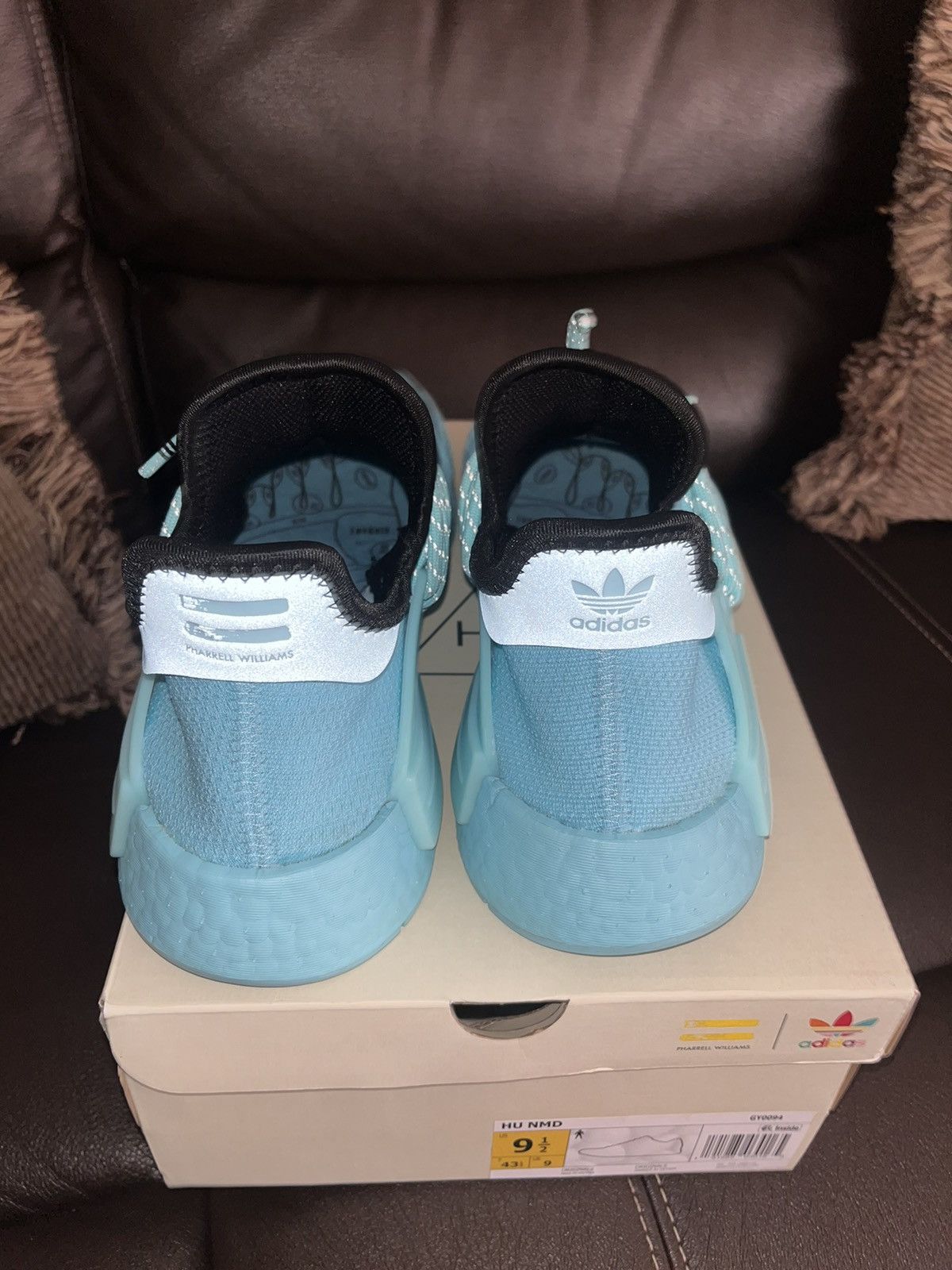 Adidas × Human Made NMD HUMAN MADE CLEAR AQUA - SEND OFFERS ‼️ Size US 9.5 / EU 42-43 - 5 Thumbnail