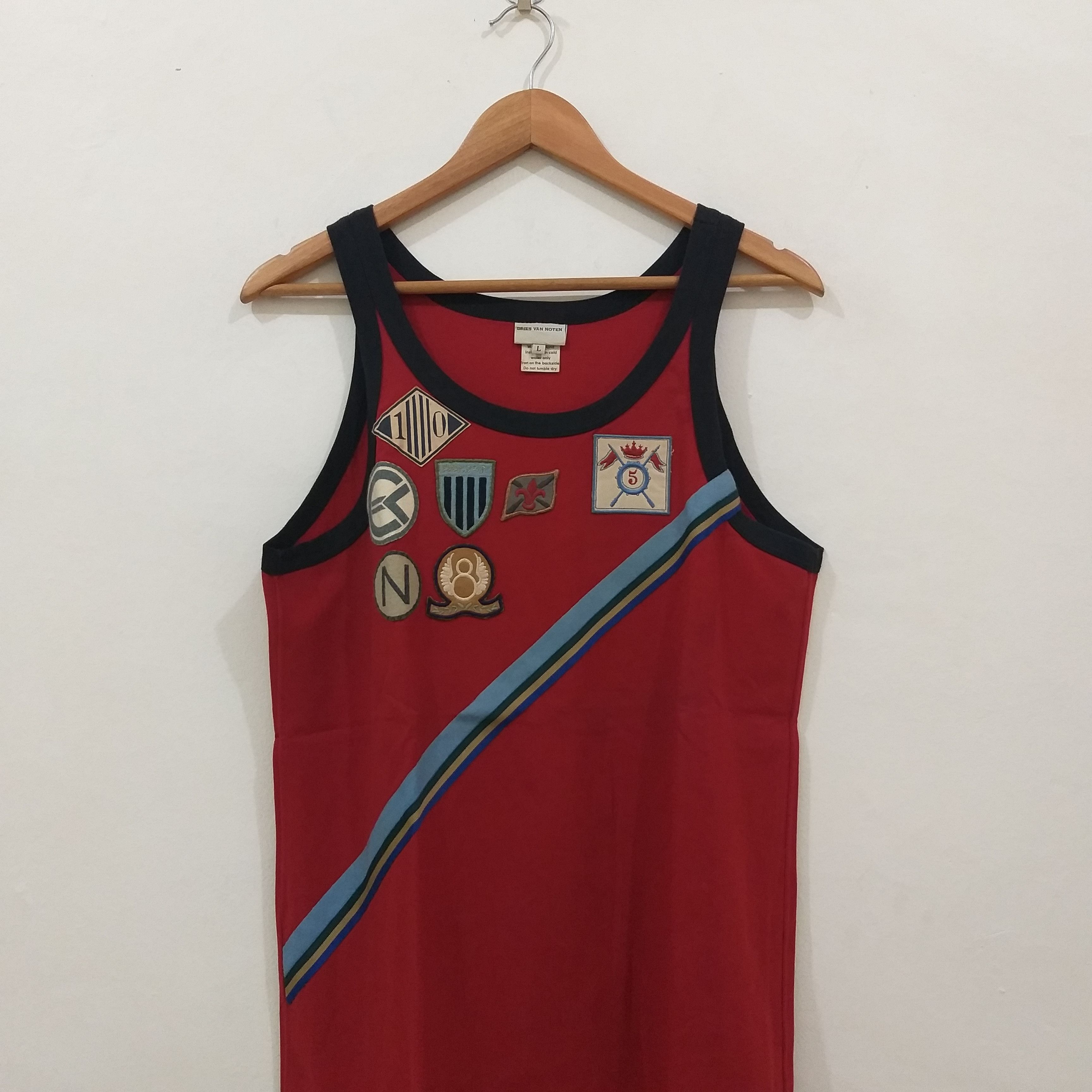 Dries Van Noten Vintage Dries Van Noten Sleeveles Top Size US L / EU 52-54 / 3 - 2 Thumbnail