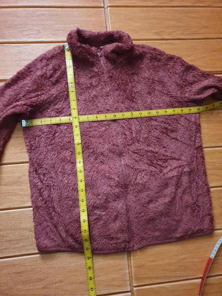 Uniqlo Uniqlo pink colour Japanese brand fleece Sweater Size M / US 6-8 / IT 42-44 - 5 Thumbnail