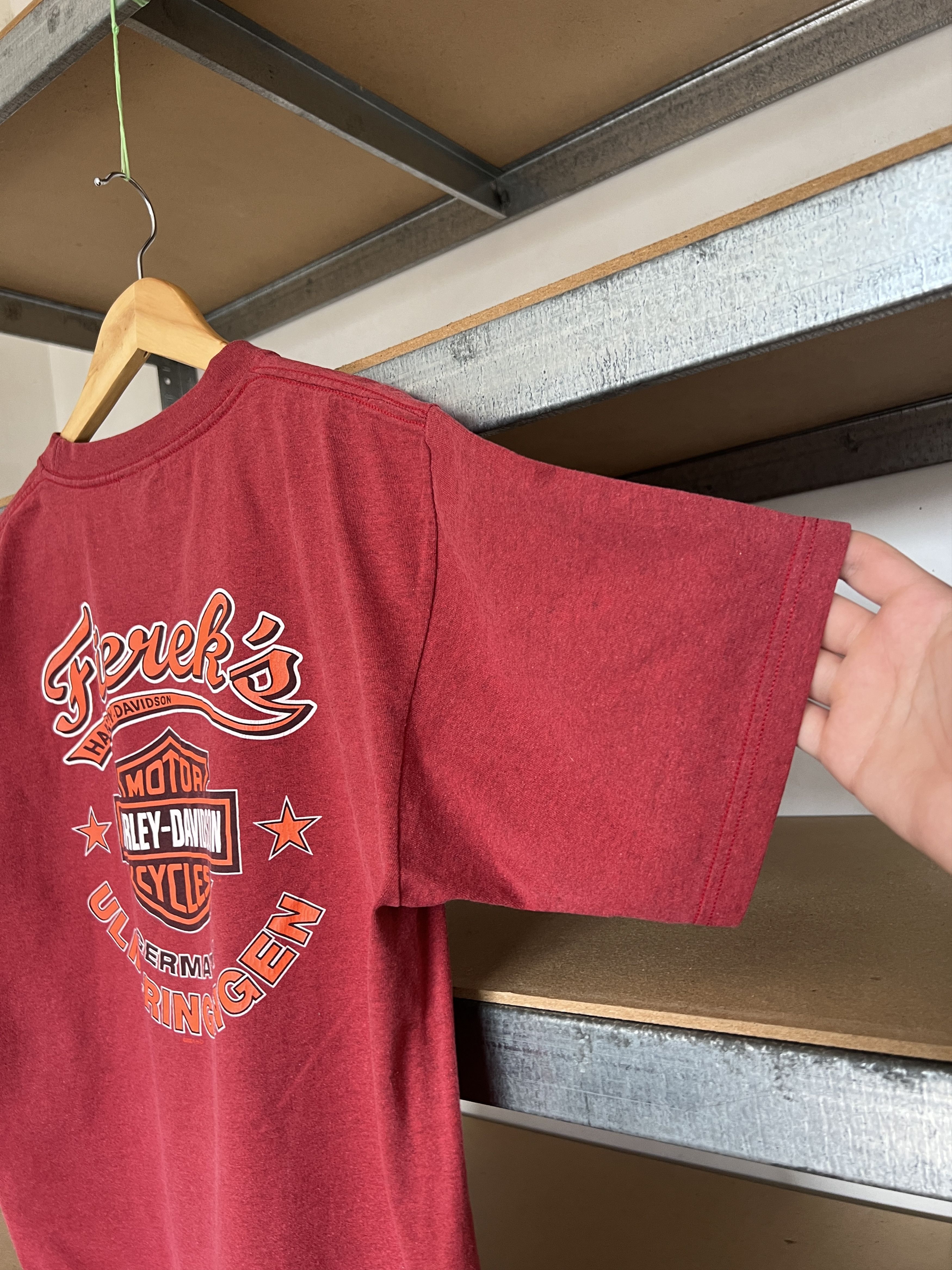 Harley Davidson Vintage 2001 Harley Davidson Fierek’s Ulm-Ringingen T-shirt Size US L / EU 52-54 / 3 - 12 Thumbnail