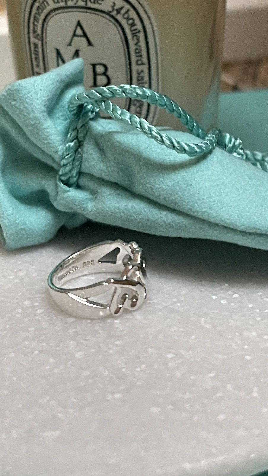 Tiffany & Co. TIFFANY & Co. Picasso Triple Heart Silver Ring Size 5.25NEW Size ONE SIZE - 6 Thumbnail