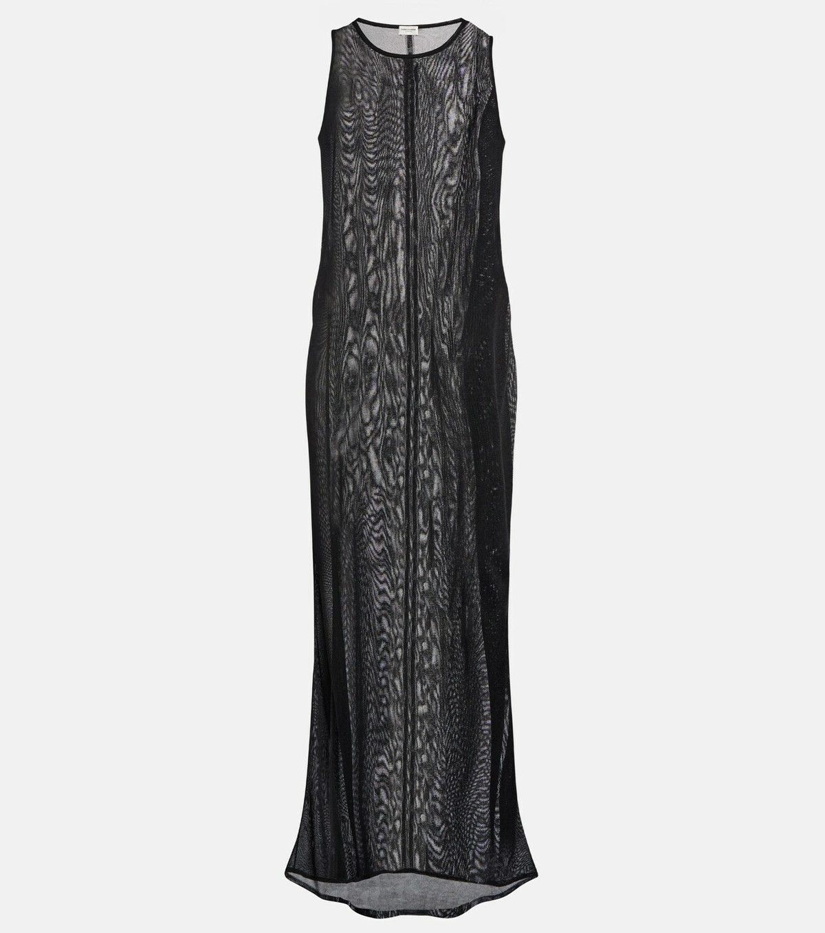 Saint Laurent Paris o1y0126 Maxi Dress in Black Size M / US 6-8 / IT 42-44 - 1 Thumbnail