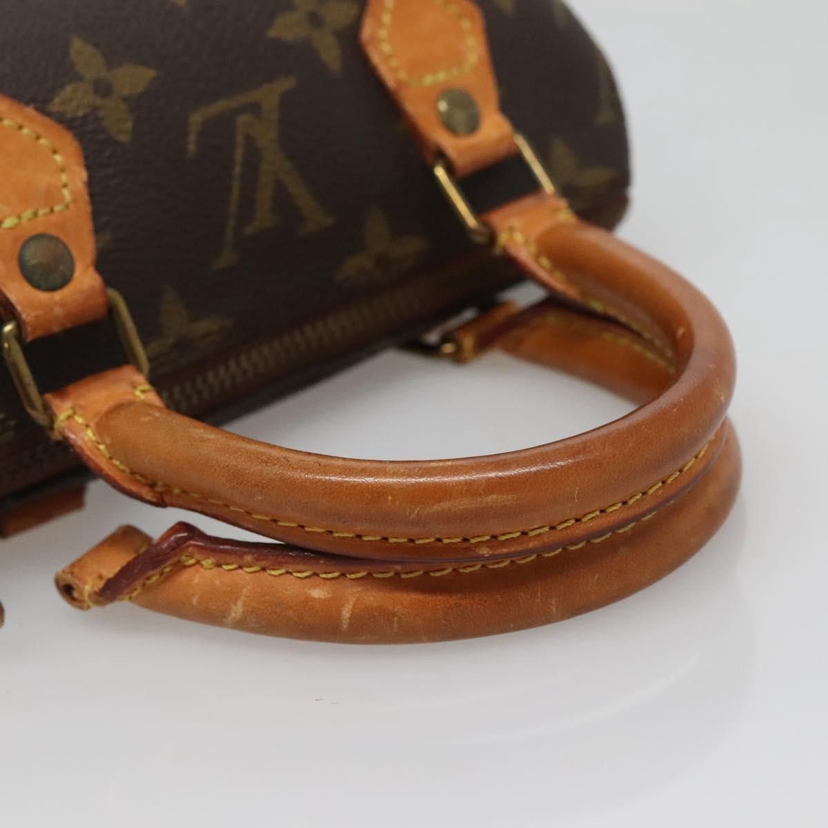 Louis Vuitton LOUIS VUITTON Monogram Mini Speedy Hand Bag M41534 Size ONE SIZE - 7 Thumbnail