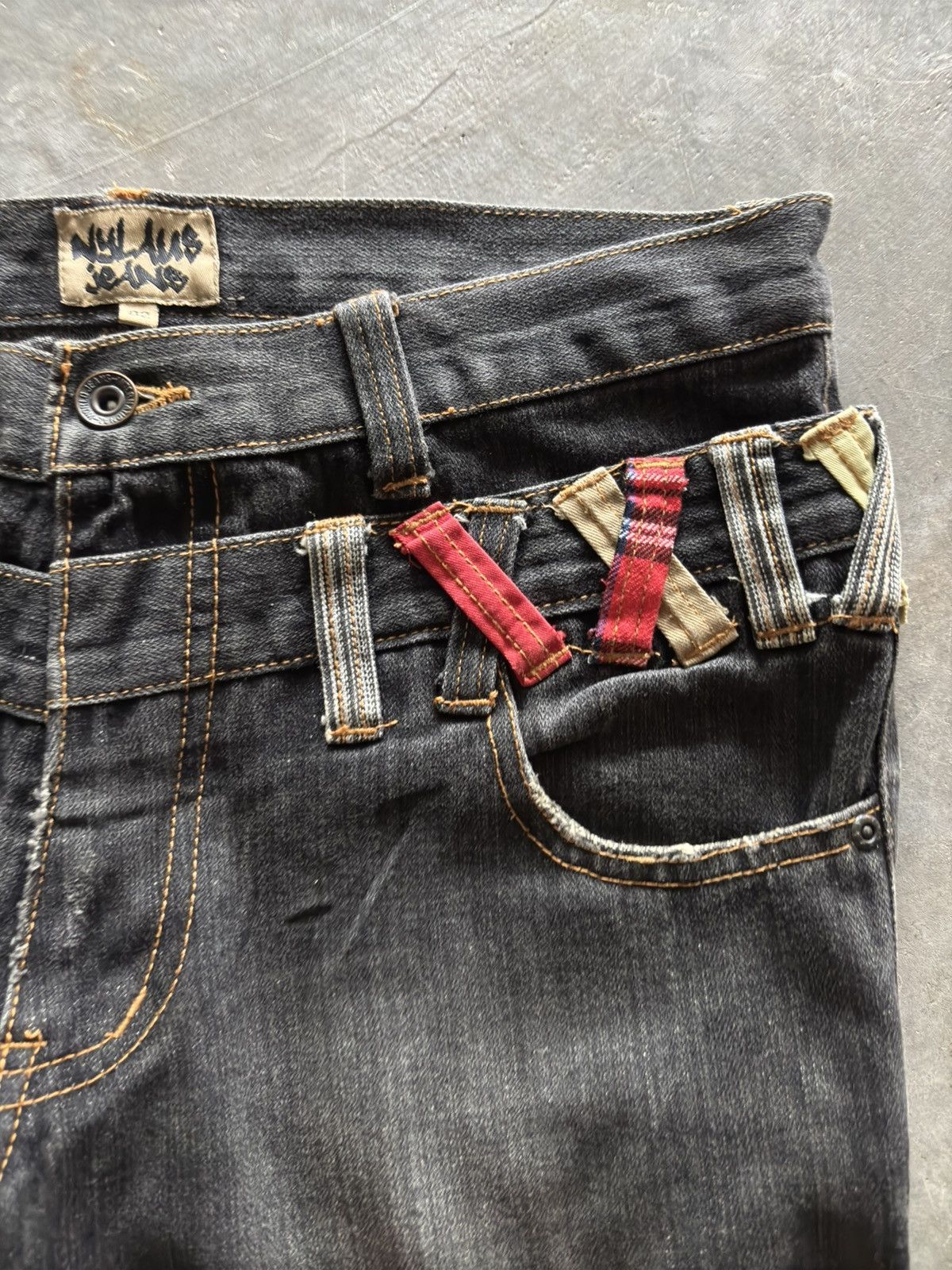 Hysteric Glamour SICK DOUBLE WAIST NYLAUS JAPANESE BRAND PPFM INSPIRED PUNK Size US 33 - 8 Thumbnail