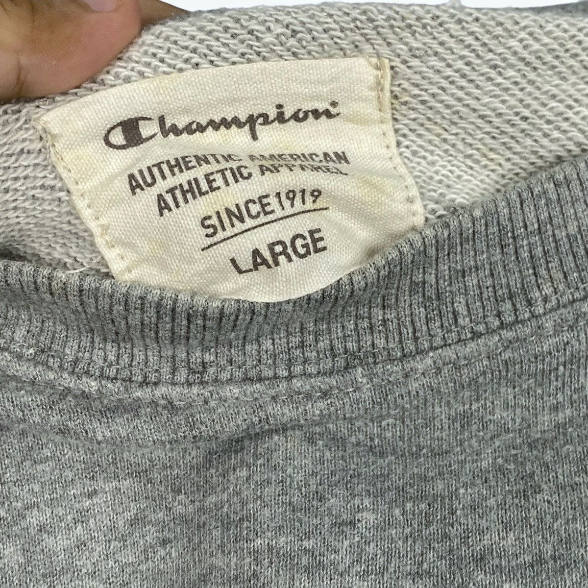 Champion × Vintage Vintage Royal Blue Sweater All Over Print Full Zip Size 2XL Size US L / EU 52-54 / 3 - 6 Thumbnail