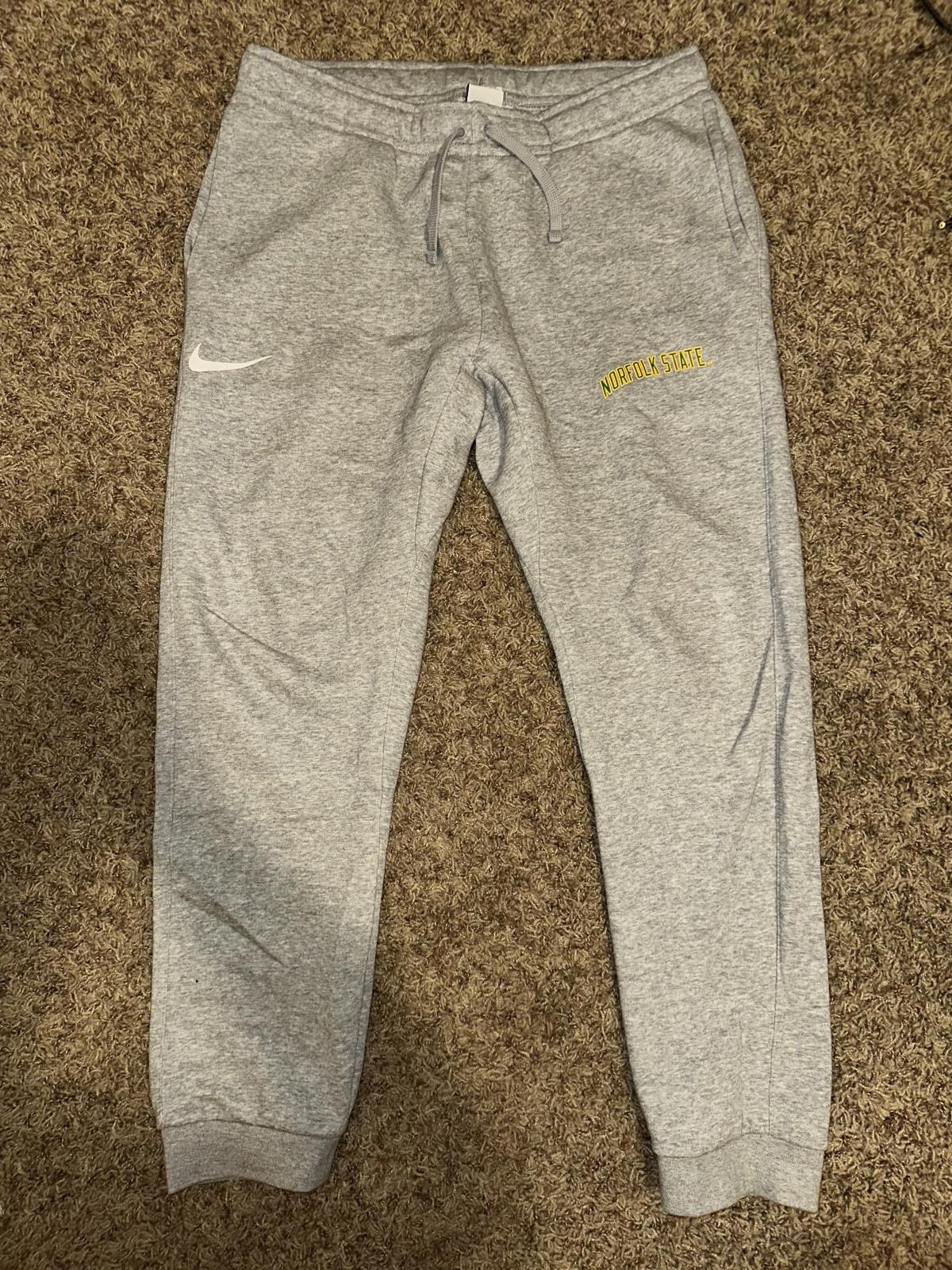 Nike Nike College Club Fleece (Norfolk State) Sweatpants Jogger Size US 34 / EU 50 - 1 Thumbnail