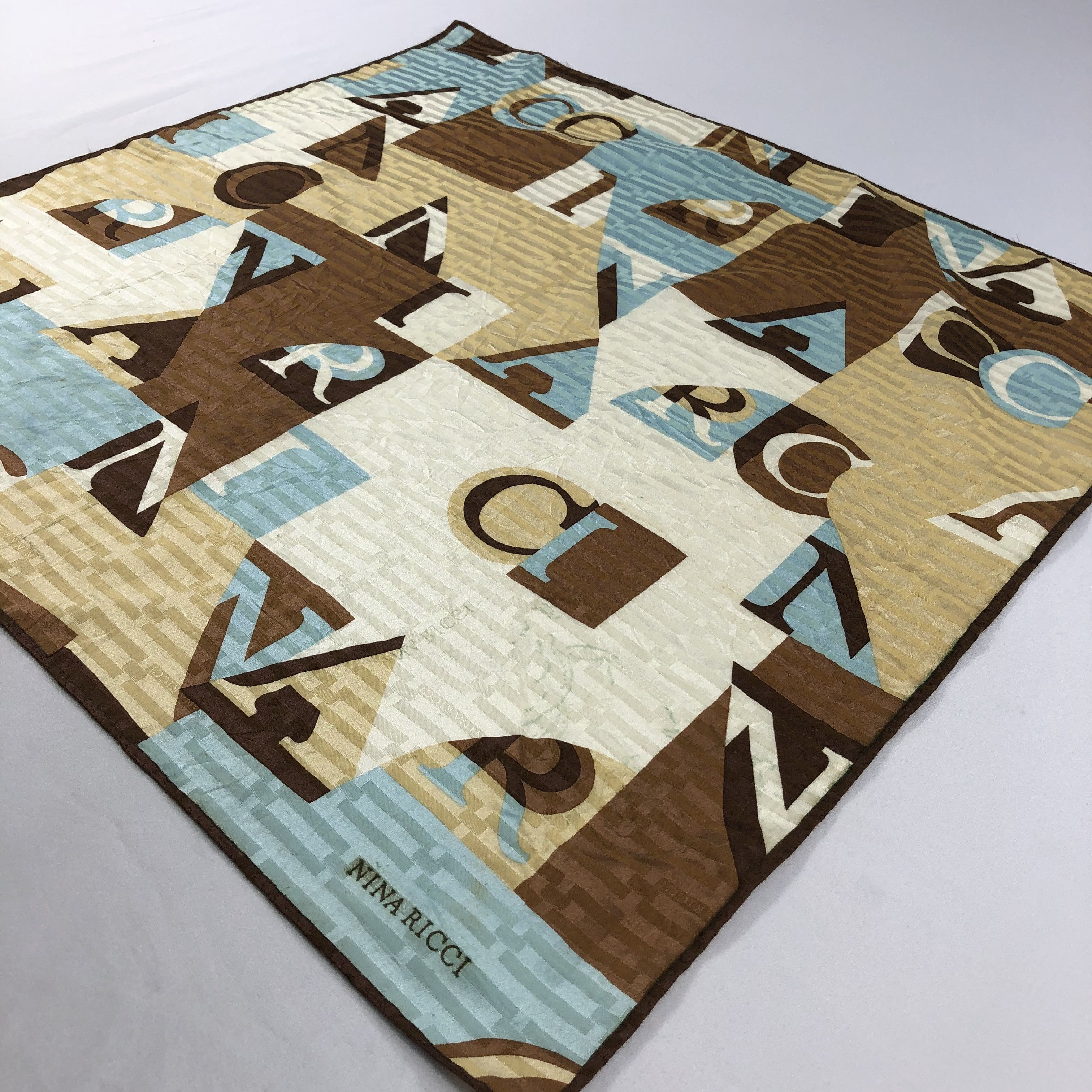 Nina Ricci Vintage Nina Ricci Silk Scarf Size ONE SIZE - 3 Thumbnail