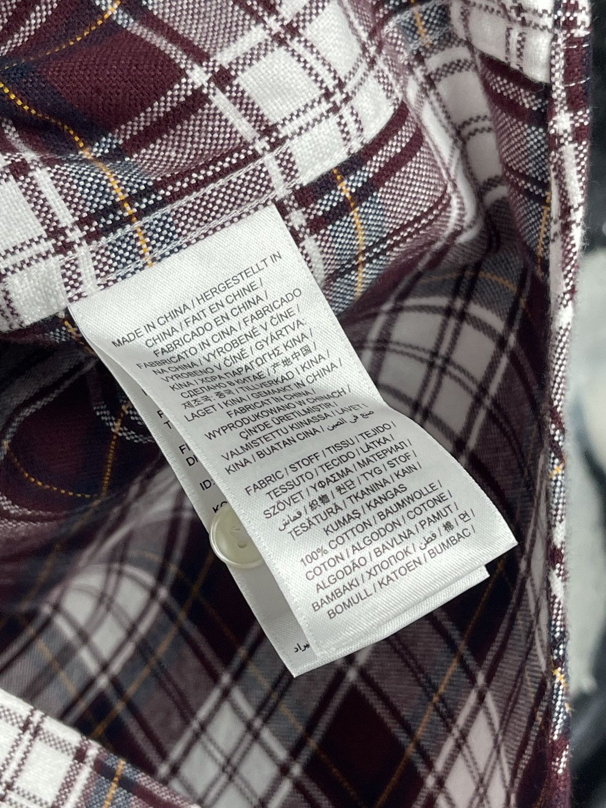 Gant GANT Regular Fit Shield Logo Plaid Button Down Shirt Size S Size US S / EU 44-46 / 1 - 10 Thumbnail