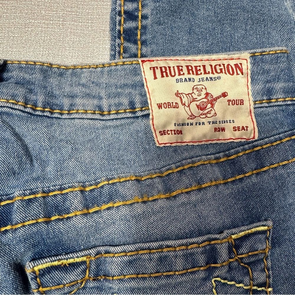 True Religion NWT New $199 True Religion JENNIE MID RISE BIG T CURVY SKIN Size 27" / US 4 / IT 40 - 8 Thumbnail