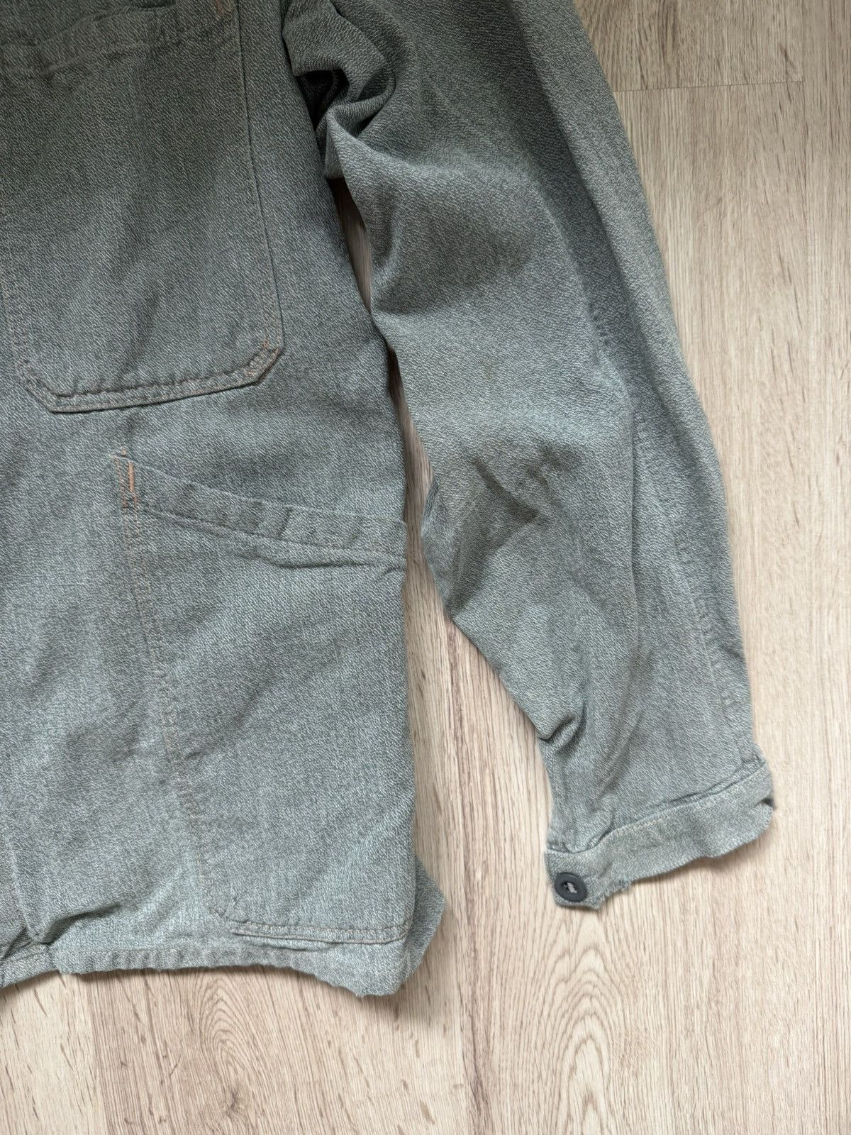 Other Vintage French Workwear Chore Jacket Sanfor Faded 50s 60s Size US M / EU 48-50 / 2 - 3 Thumbnail