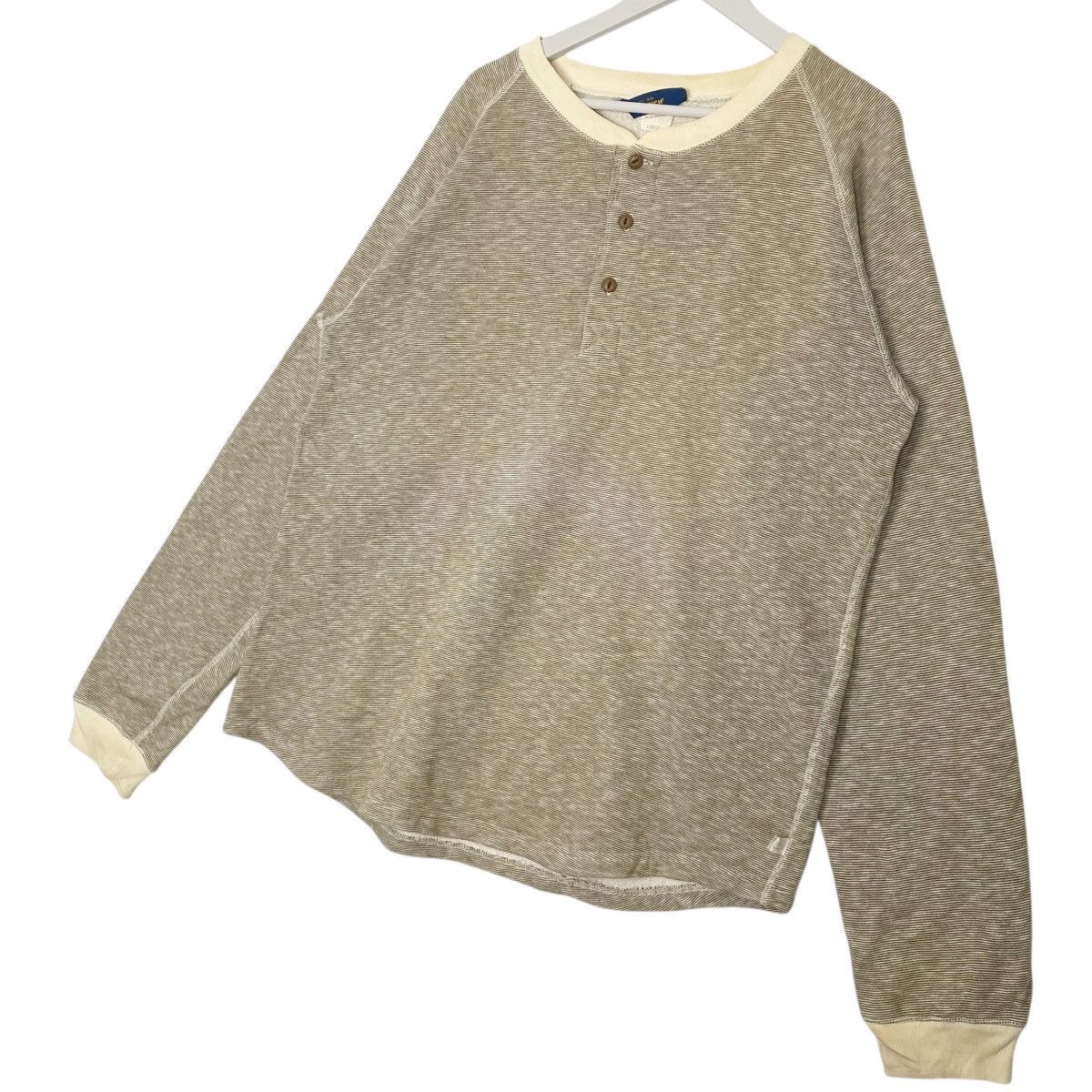 Other Vintage Woolrich Half Button Sweatshirt Beige Size L Size US L / EU 52-54 / 3 - 2 Thumbnail