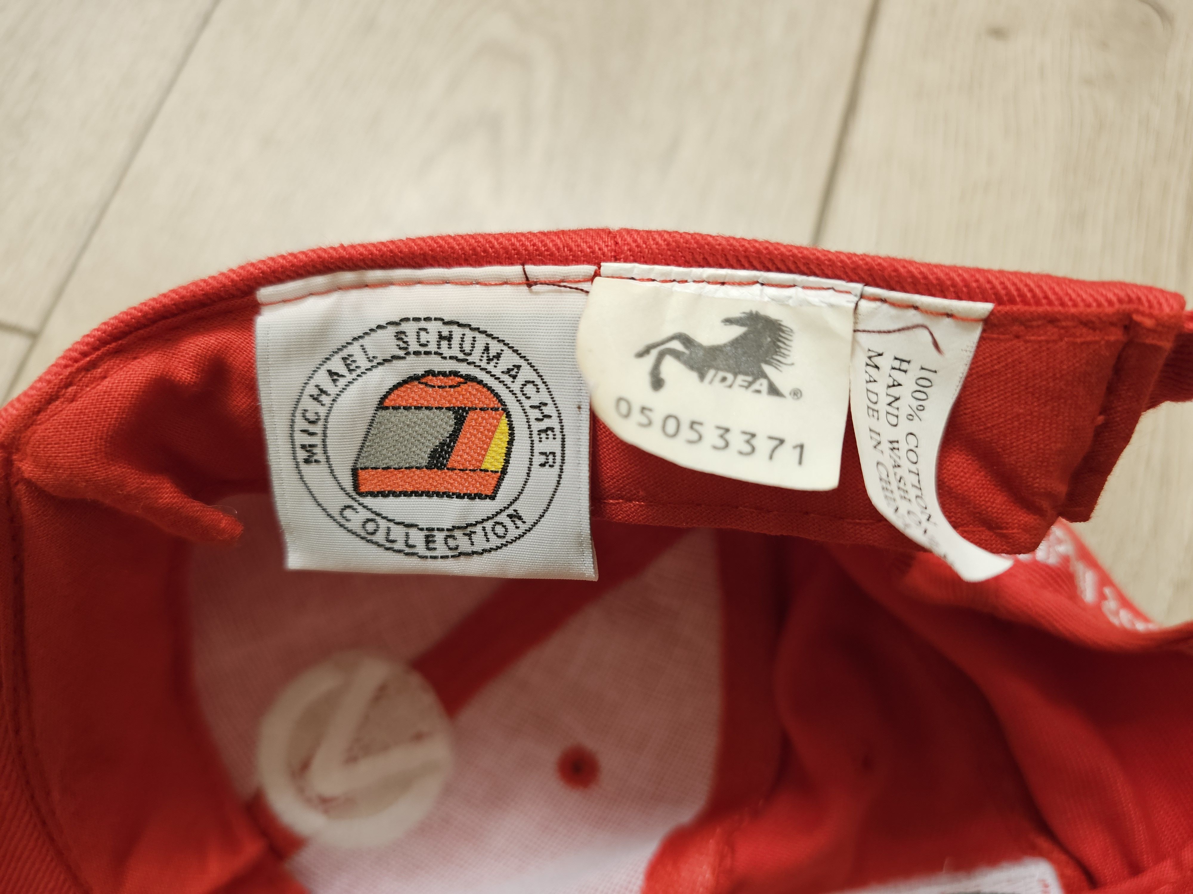 Ferrari × Formula 1 FERRARI CAP VINTAGE MICHAEL SCHUMACHER CAP FORMULA 1 CAP Size ONE SIZE - 8 Thumbnail