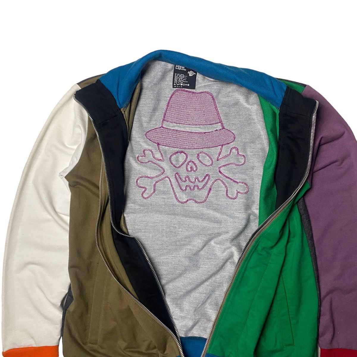 20471120 × Beauty Beast × Japanese Brand 2000's PPFM Multicolor Skull Rock Kill Jacket Size US M / EU 48-50 / 2 - 5 Thumbnail