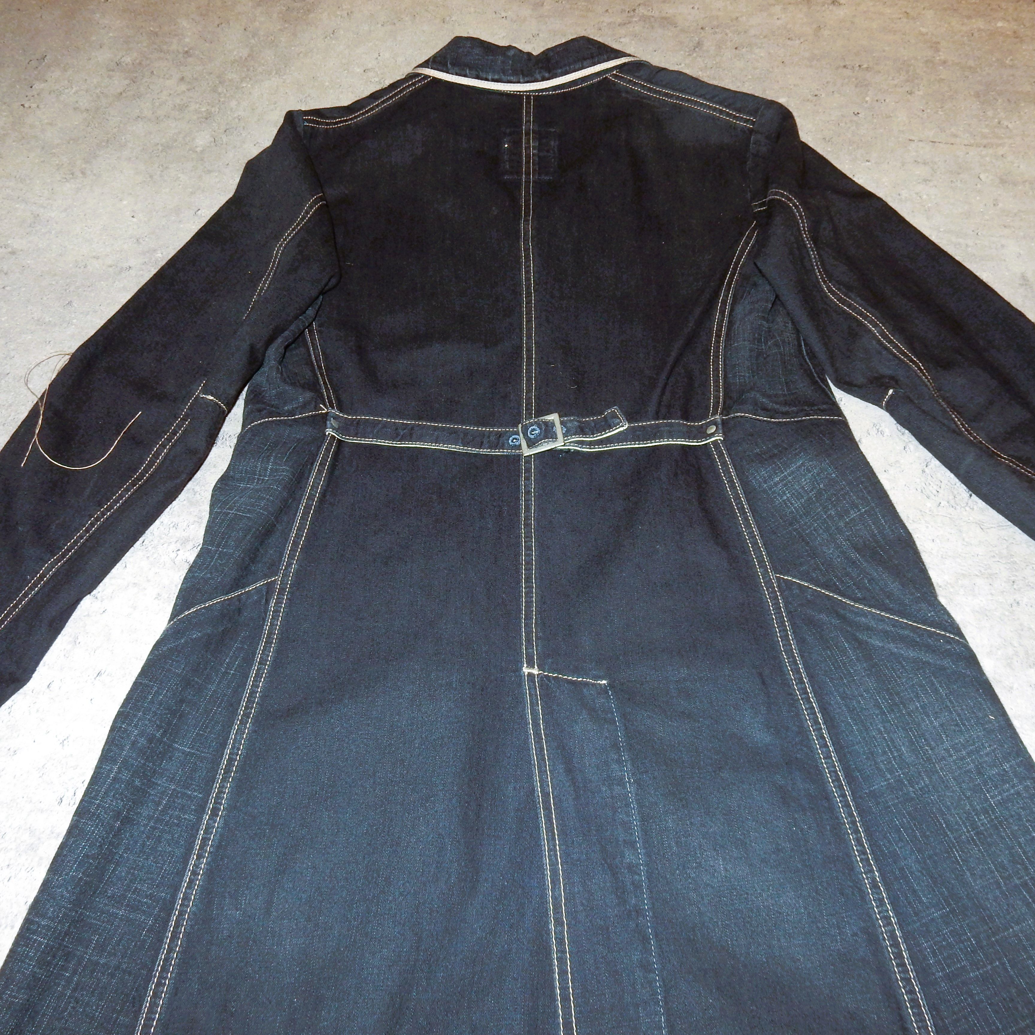 Marithe + Francois Girbaud × Vintage Marithe Francois Gribaud long dark coat - XS Size XS / US 0-2 / IT 36-38 - 6 Thumbnail