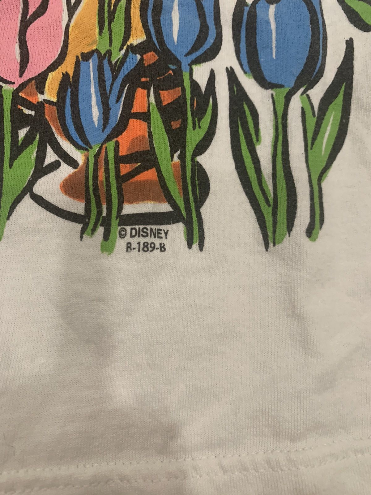 Tultex × Vintage Vintage Tigger Flower Tee Size US L / EU 52-54 / 3 - 3 Thumbnail