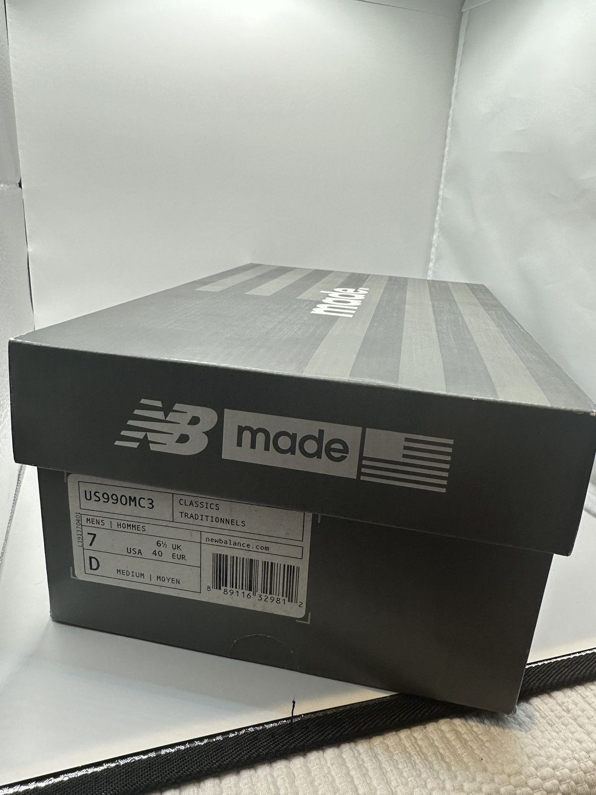 New Balance Slam Jam x New Balance 990v3 Size US 7 / EU 40 - 10 Thumbnail