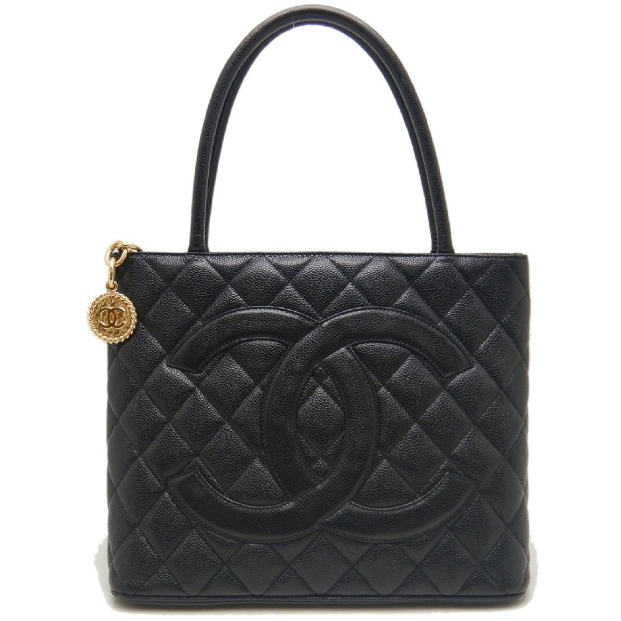 Chanel CHANEL Reissue Tote A01804 Bag, Caviar Leather, Black, Women's, 253852 Size ONE SIZE - 1 Thumbnail