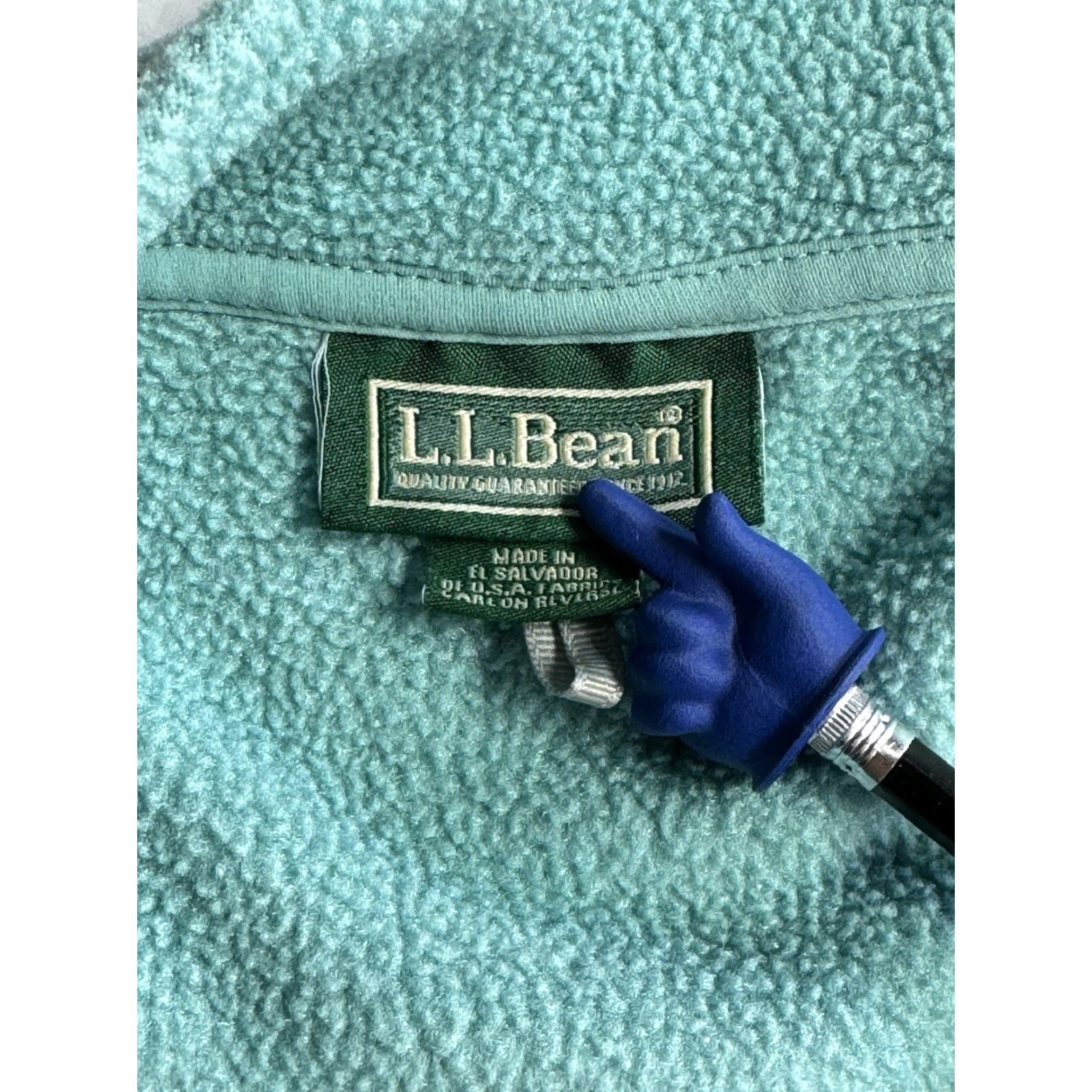 Vintage LL Bean Vest Womens Size Medium Polartec Light Blue Full Zip Size M / US 6-8 / IT 42-44 - 5 Thumbnail