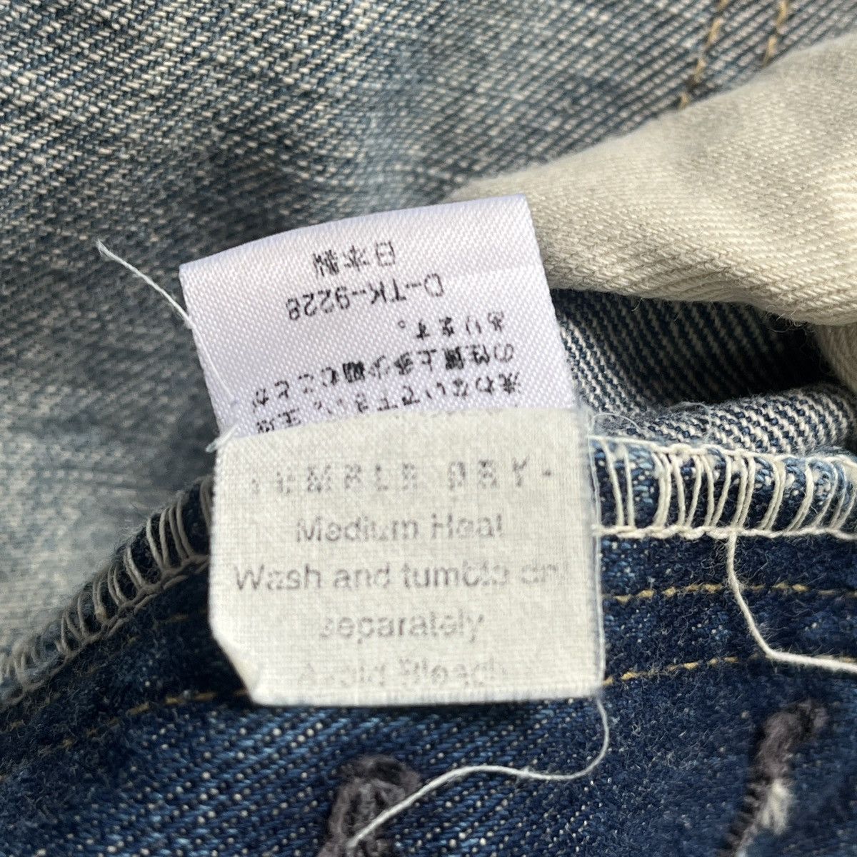 Japanese Brand × Lee × Vintage Vintage 1980s Redline Selvedge Lee Distressed Denim Size 28" / US 6 / IT 42 - 16 Thumbnail