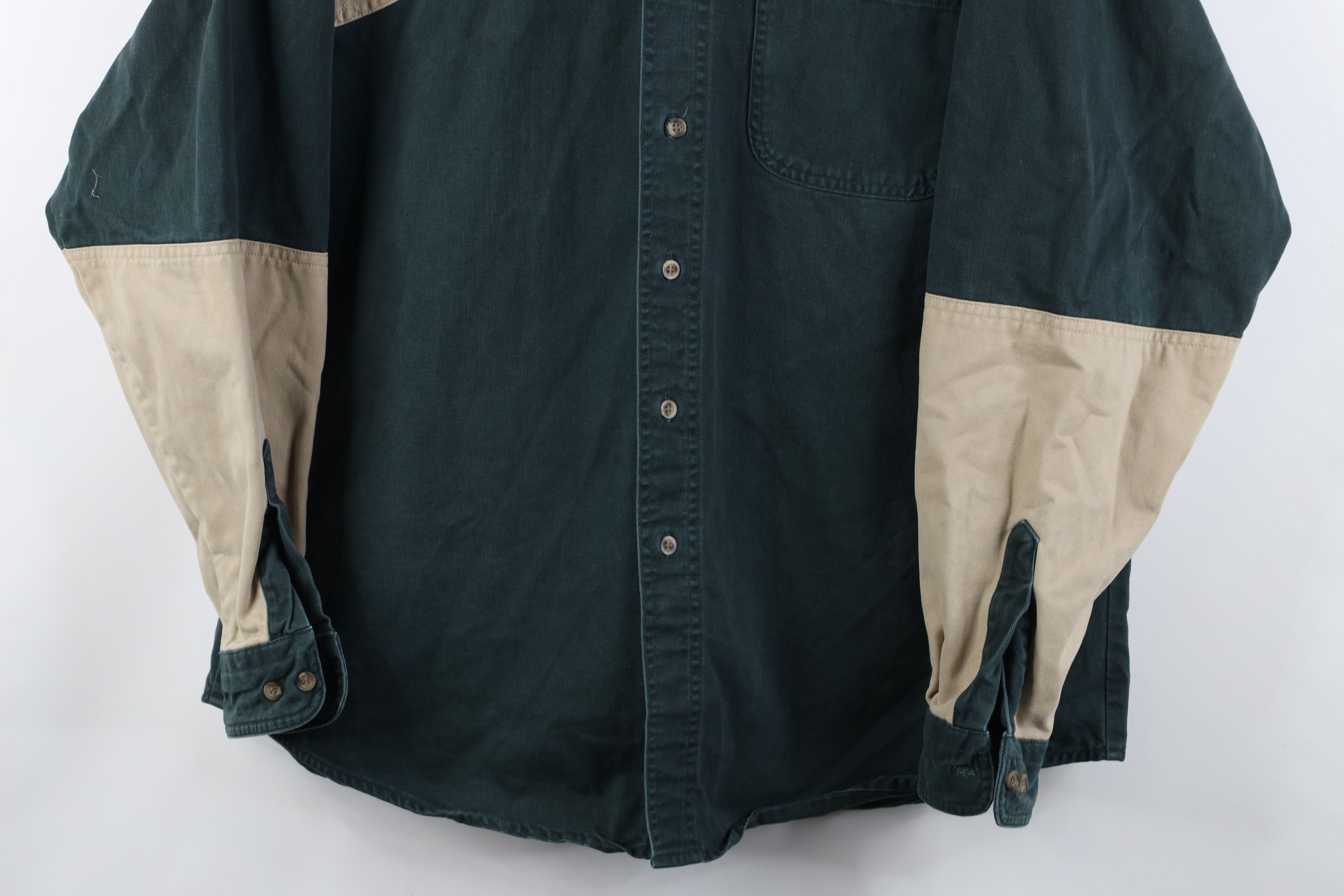 Woolrich Woolen Mills Vintage 90s Woolrich Ducks Unlimited Twill Shooting Shirt Size US XL / EU 56 / 4 - 3 Thumbnail